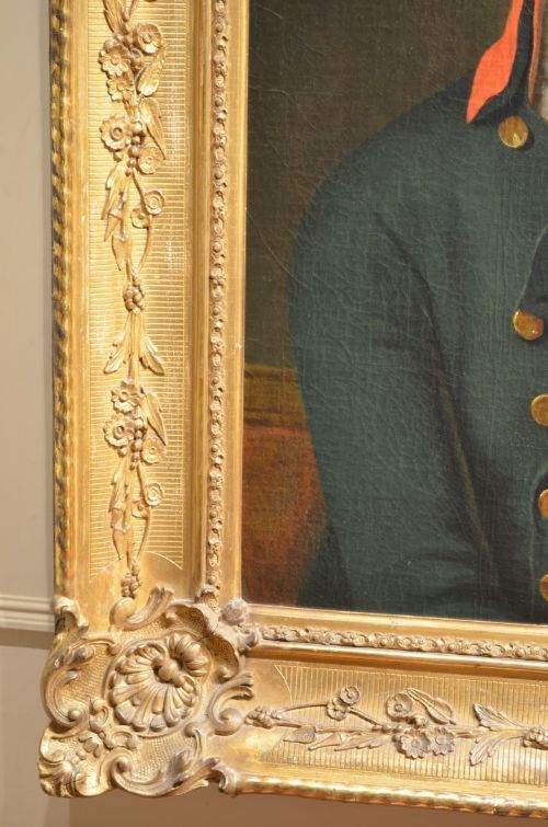 An Elegant Portrait Of A High Ranking Russian Officer, Circa 1790/1800, photo vinterior
