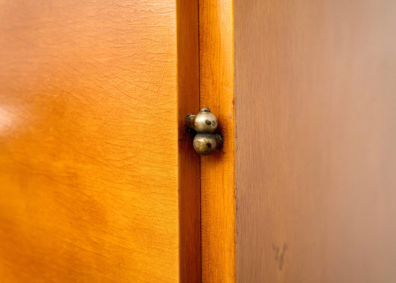 photo for sale Two Door Wardrobe Designed By Mojmír Požár, Czechoslovakia, 1960s.