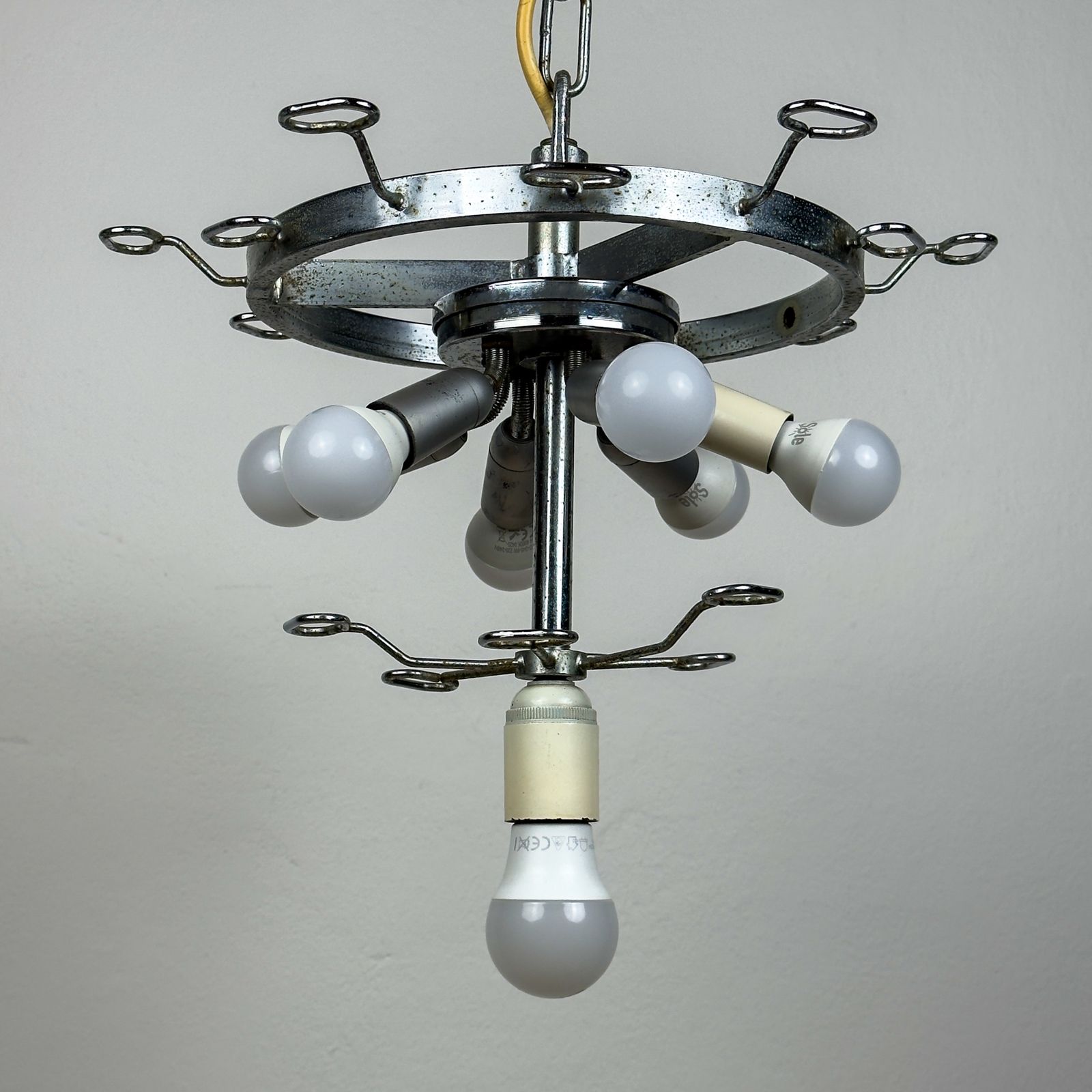 photo buy Vintage Murano Chandelier By Mazzega, Italy 1970s