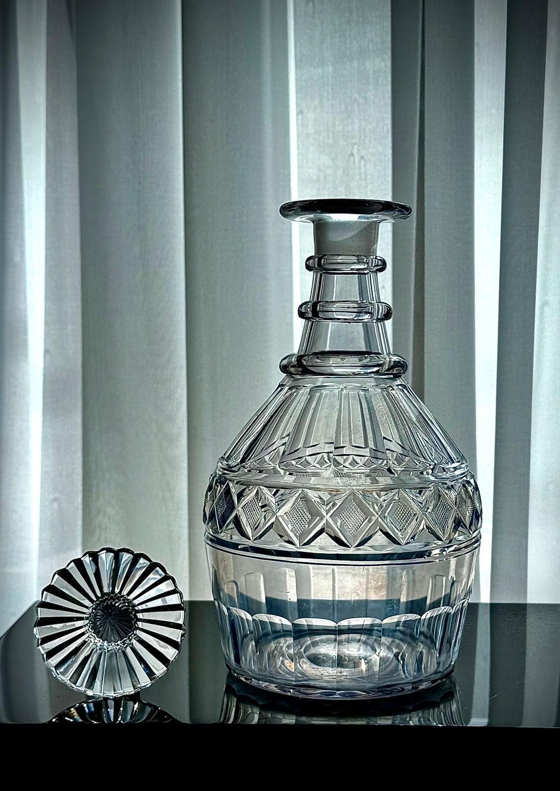 photo furniture Late Georgian / Early Regency Cut Glass Decanter, C.1810–1830