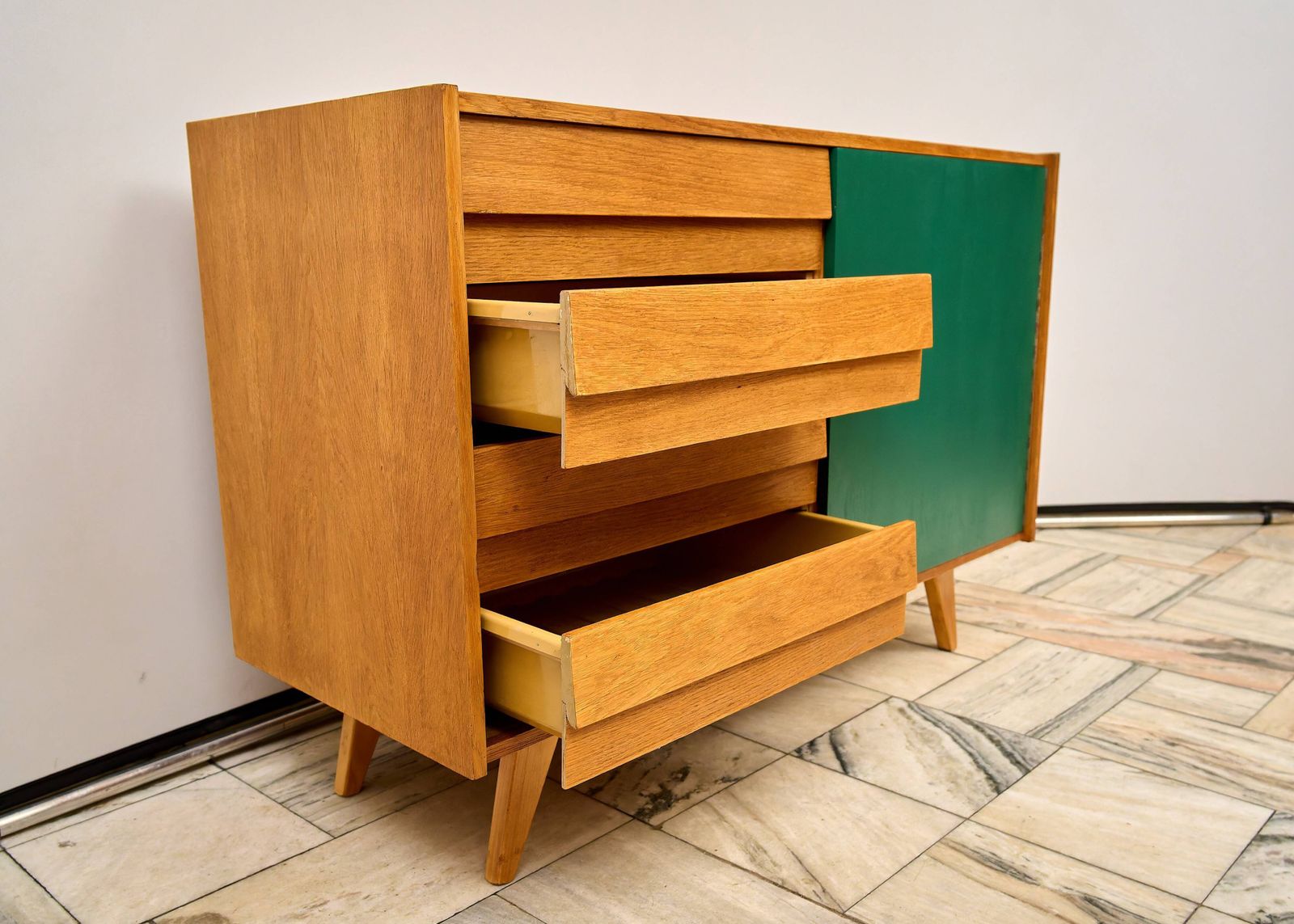 Chest Of Drawers U 458, Jiří Jiroutek, Czechoslovakia, 1960s. photo vinterior