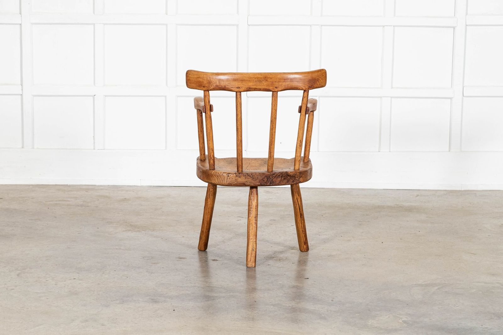 photo buy 19thc Welsh Ash & Elm Vernacular Hedge Chair