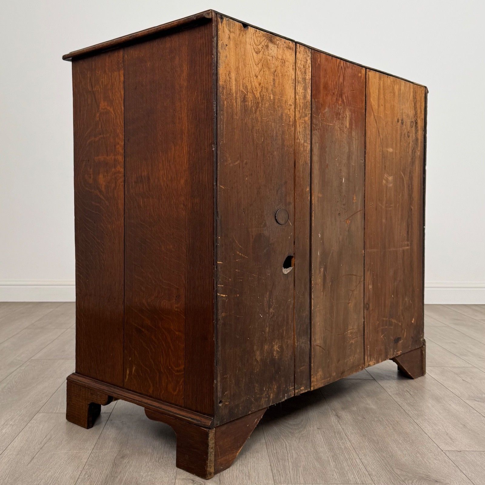 Antique 18th Century Good Quality Chest Of Drawers In Oak photo Furniture
