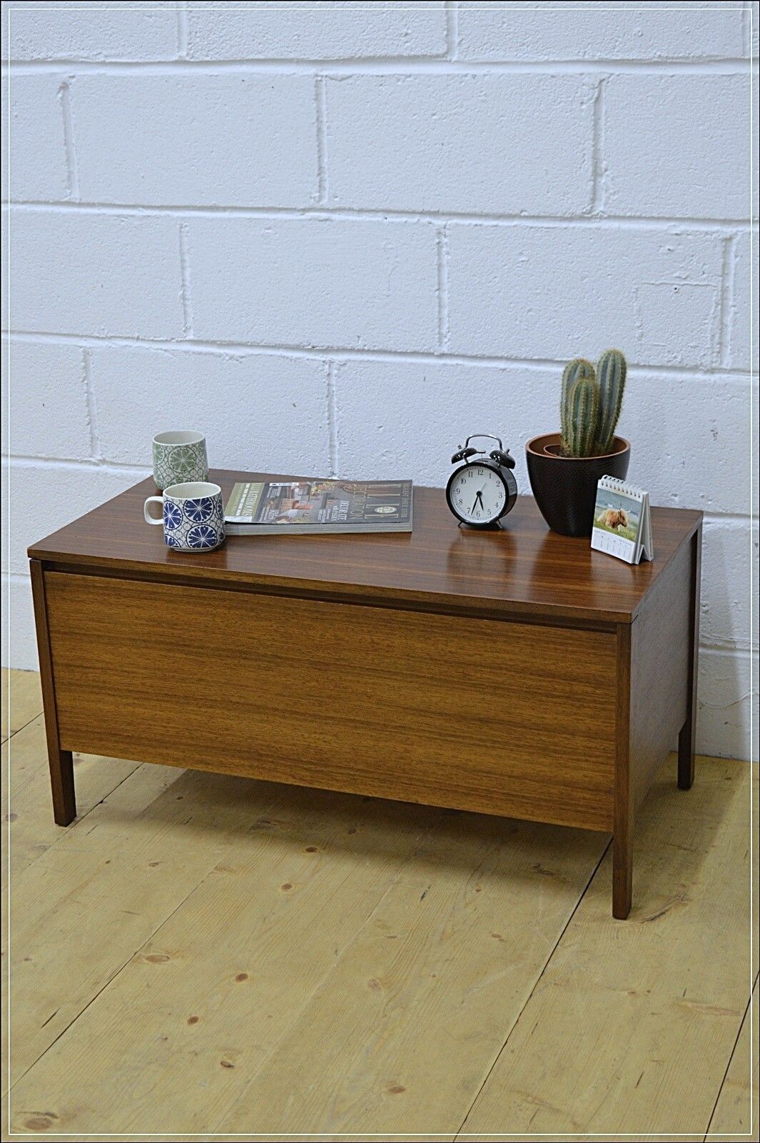 Vintage Blanket Box By Meredew  Teak Danish Design Mid Century