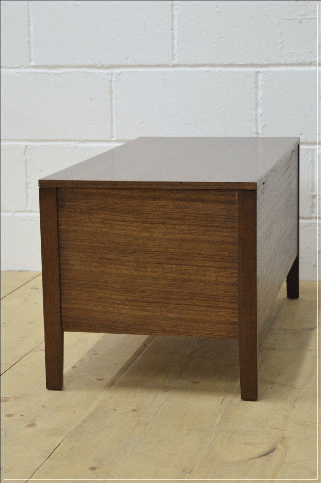 Vintage Blanket Box By Meredew  Teak Danish Design Mid Century photo vinterior