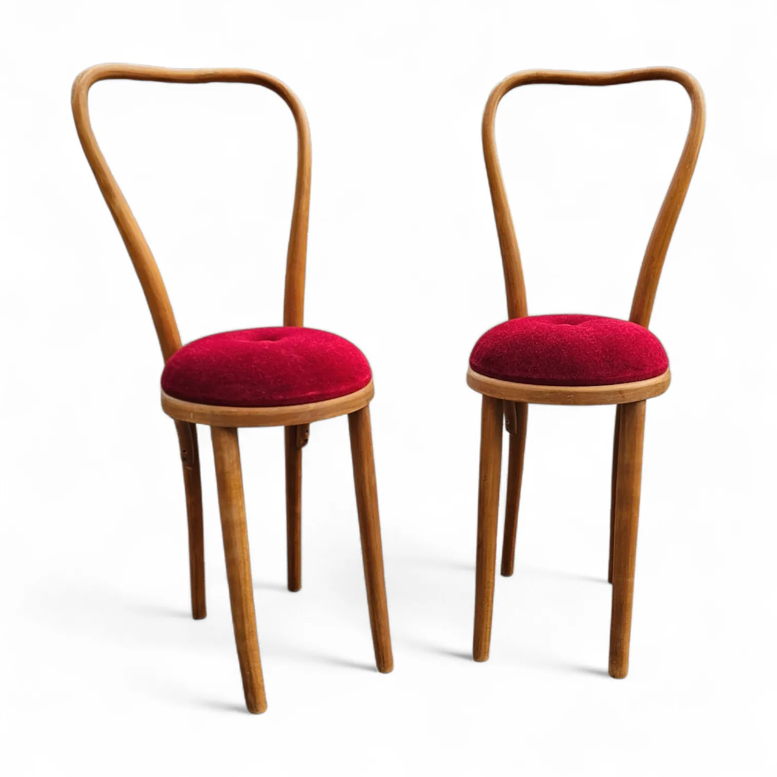 2 X Rare Bentwood Side Chair 1960