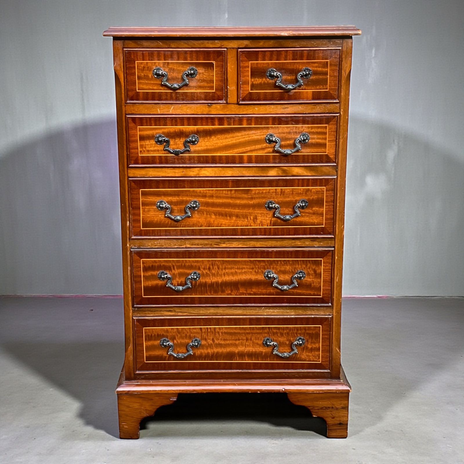 Vintage Mahogany Chest Of Drawers