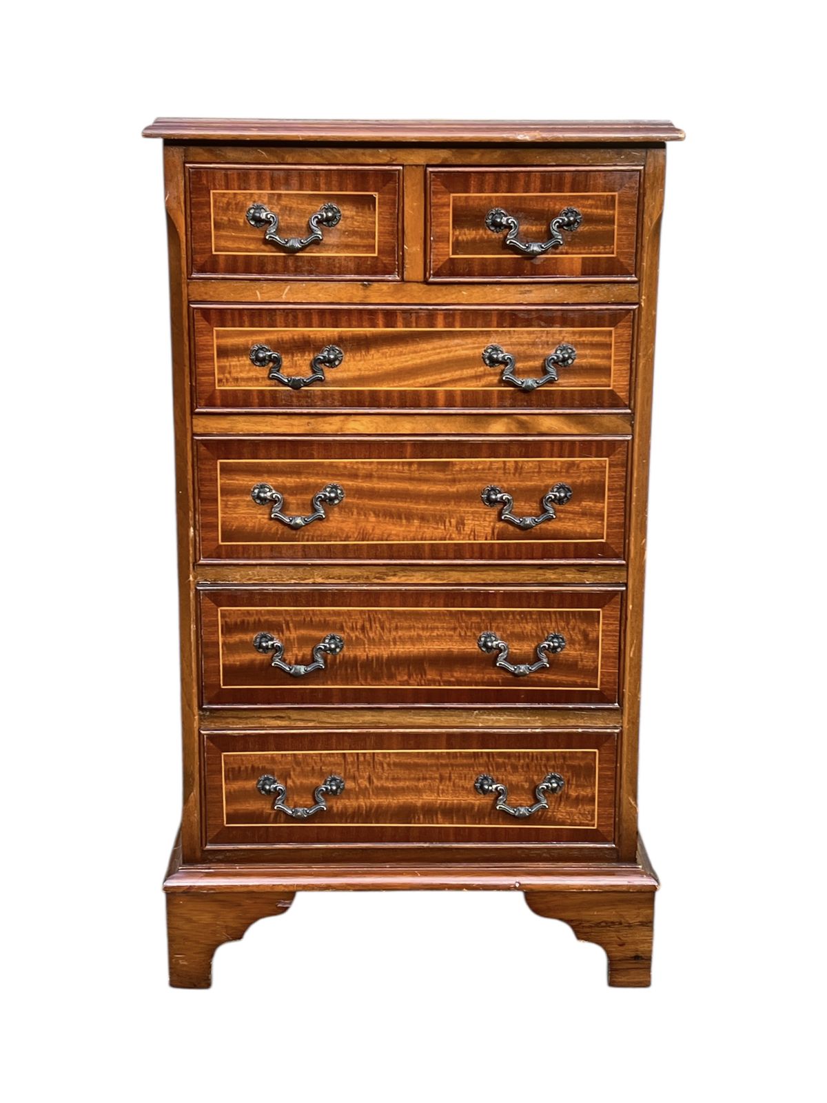 Vintage Mahogany Chest Of Drawers photo vintage