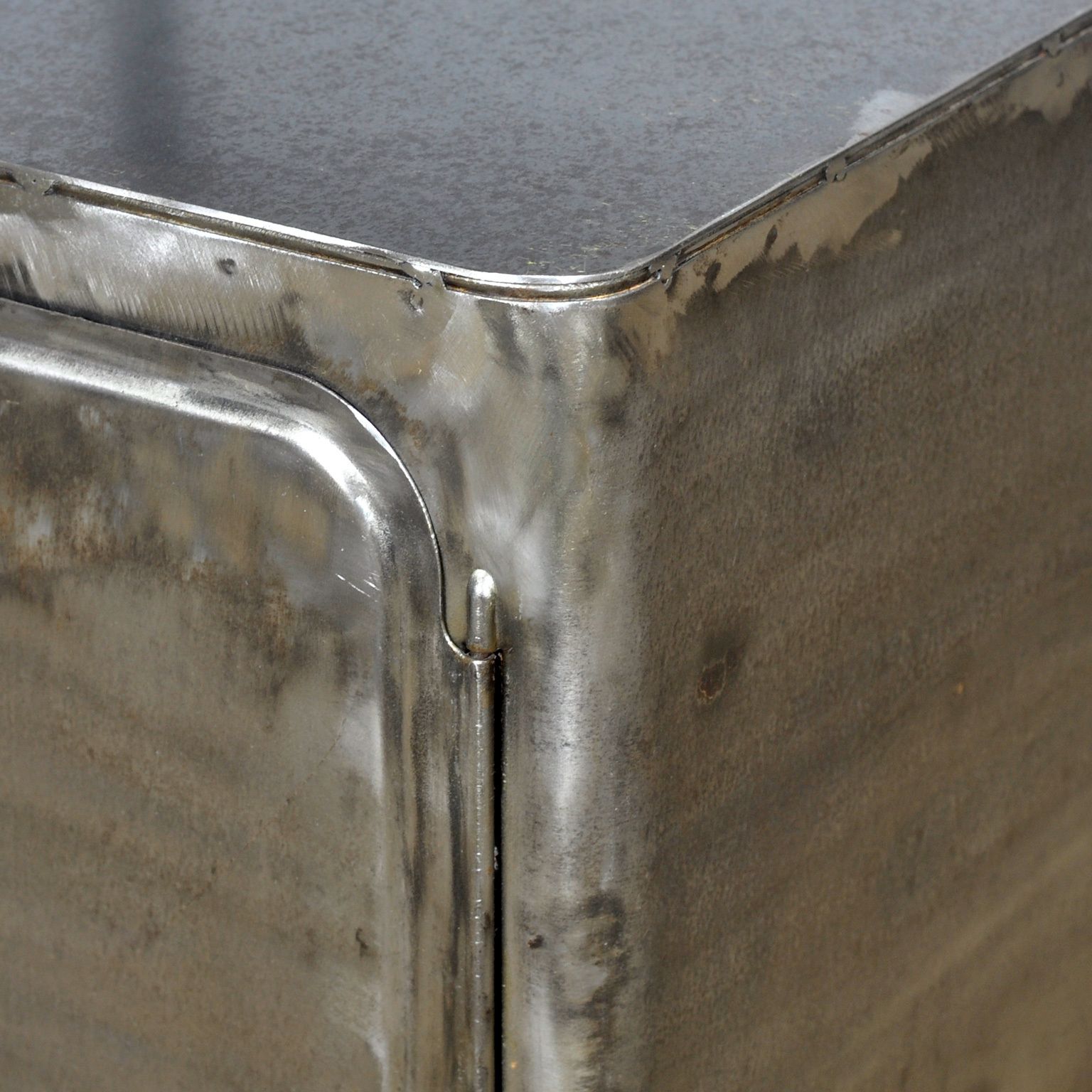 Iron Nightstand, Circa 1950 photo Furniture