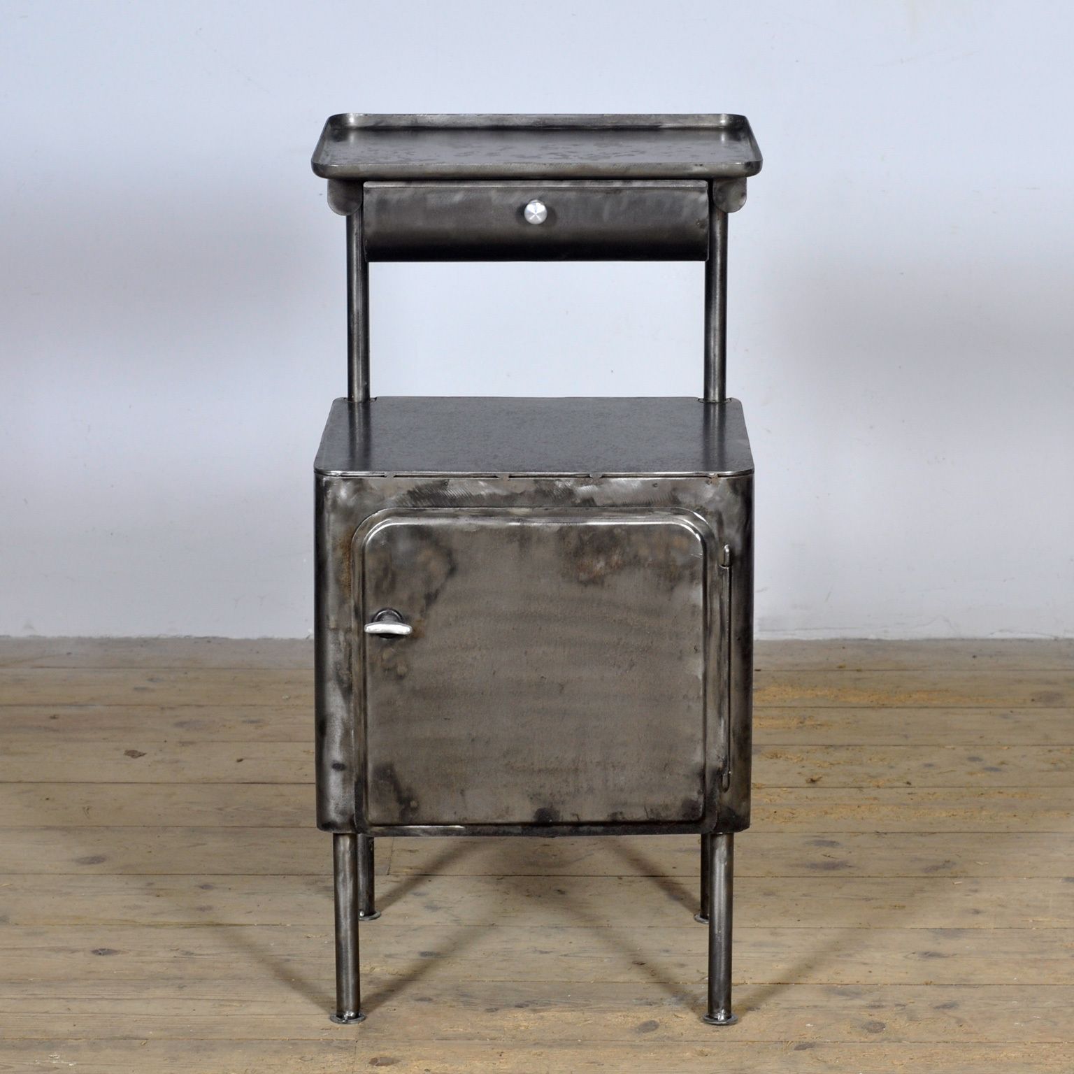 Iron Nightstand, Circa 1950 photo 395.0