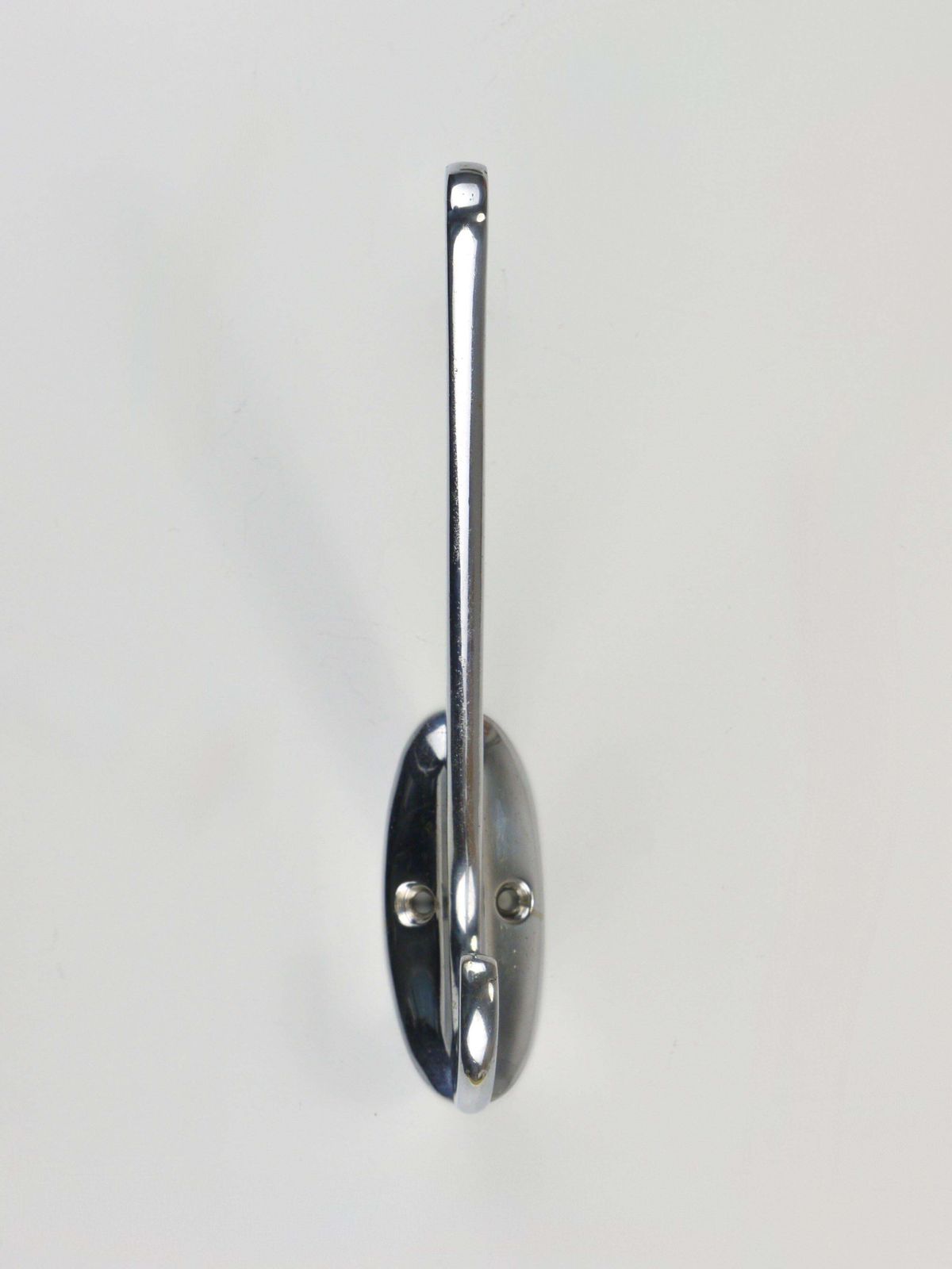 photo furniture Up To 5 Large Art Deco Bauhaus Nickel & Brass Wall Coat Hooks, Vienna, 1930s
