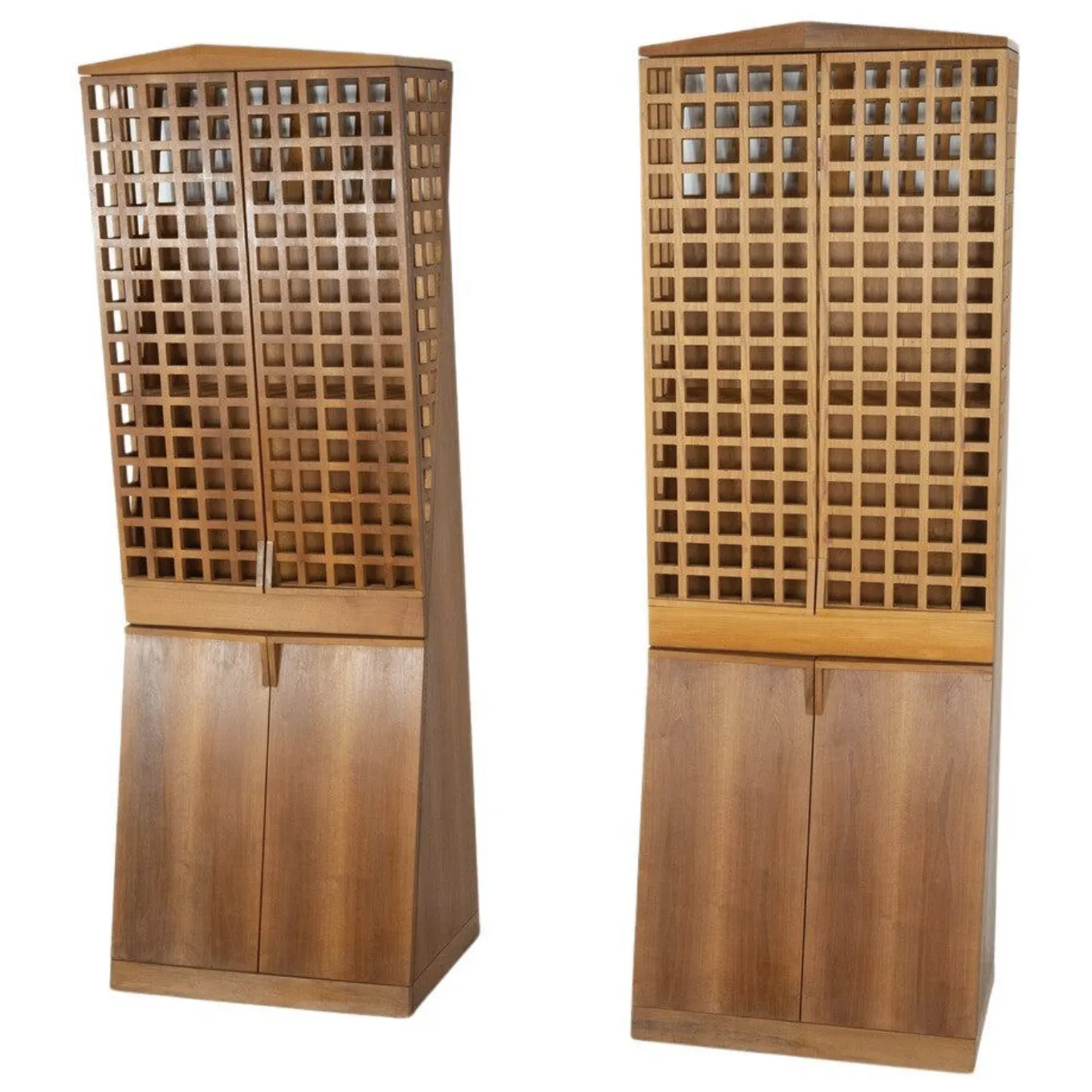 Mid Century Bookcase By Adriano & Paolo Suman, Giorgetti, 1980s – 2 Available