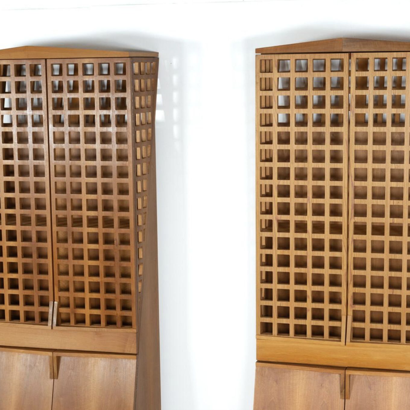 photo vinterior Mid Century Bookcase By Adriano & Paolo Suman, Giorgetti, 1980s – 2 Available