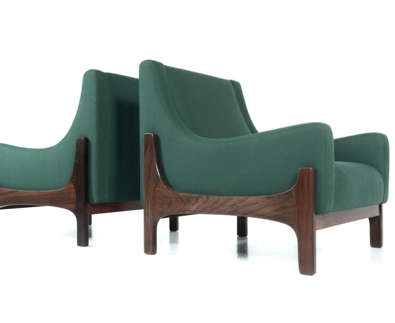 Pair Of Mid Century Italian Armchairs, 1960s – New Upholstery photo Furniture