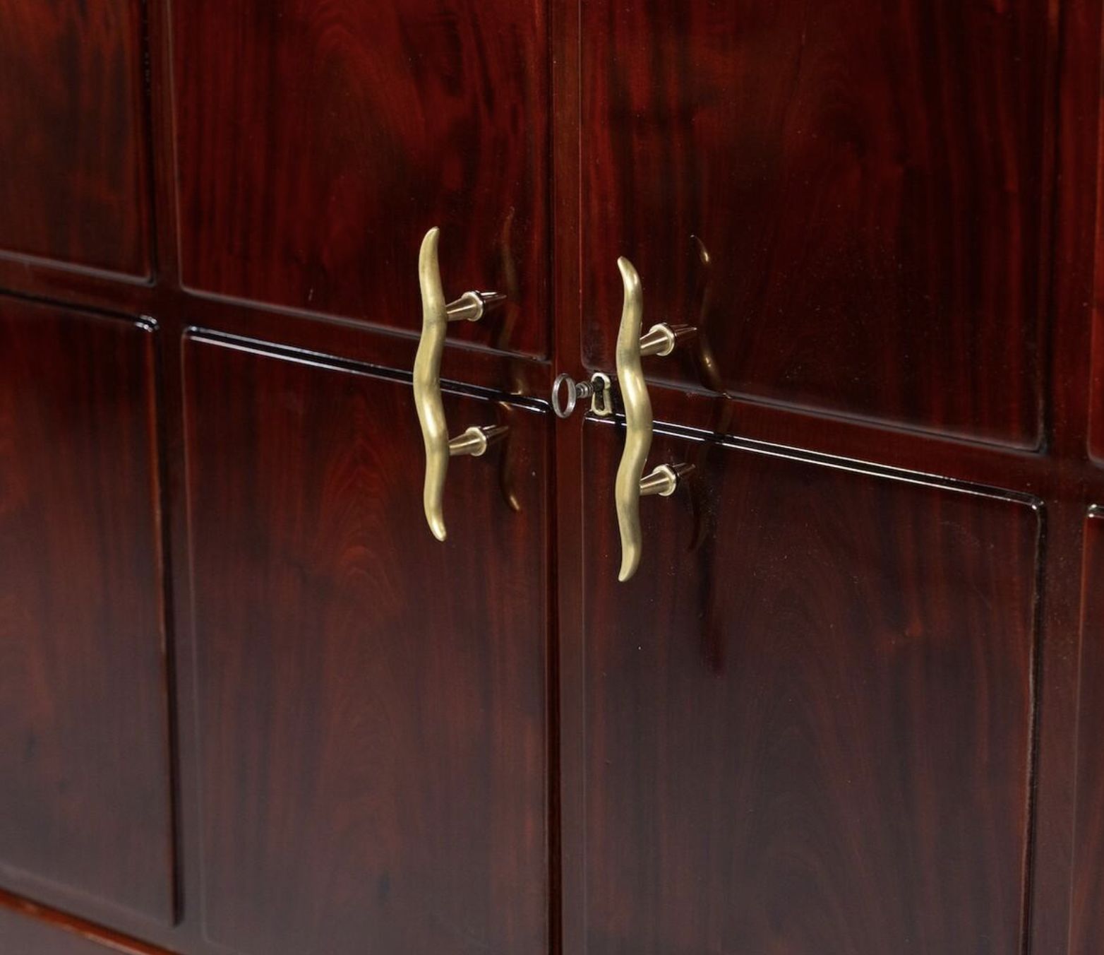Mid Century Cabinet In The Style Of Paolo Buffa, Italy 1950s photo furniture
