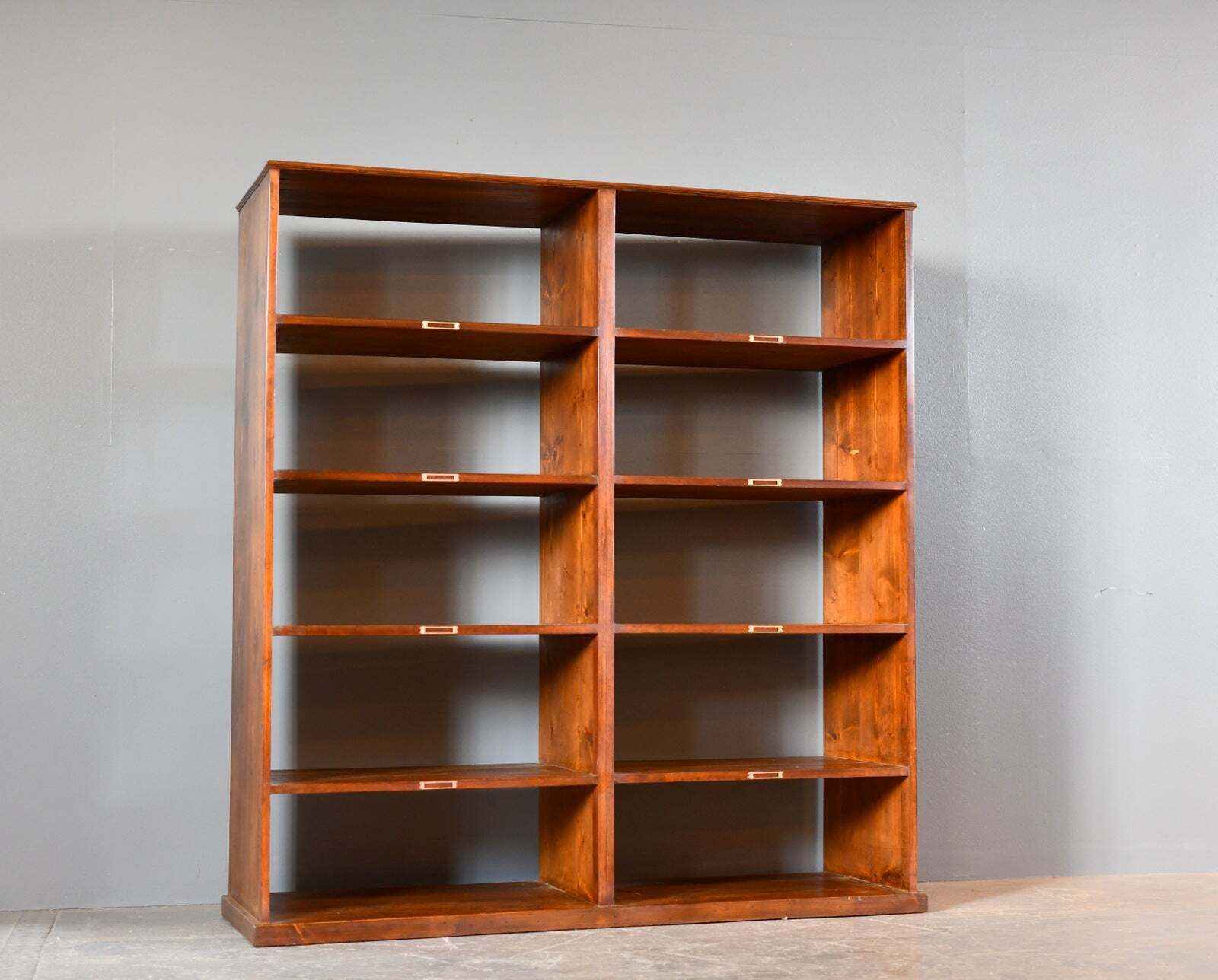 Early 20th Century Ironmongers Shelves Circa 1910