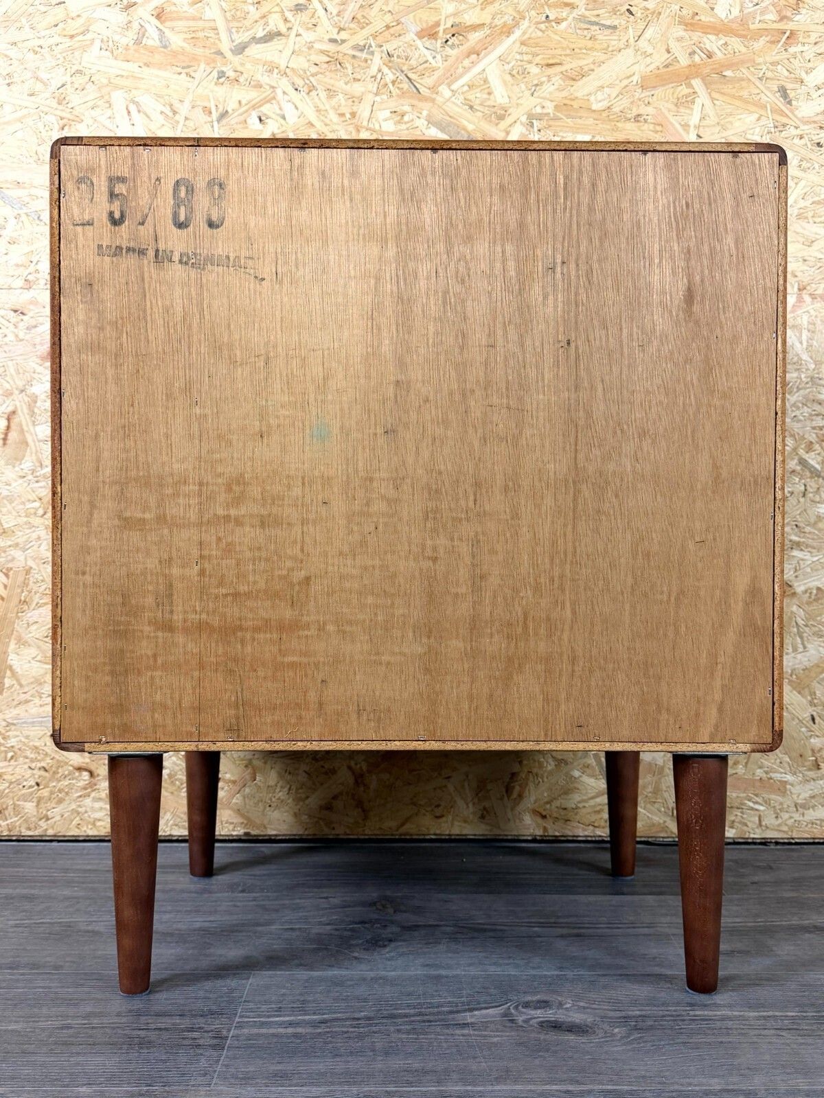 437.0 60s 70s Teak Sideboard Credenza Cabinet Danish Modern Design Denmark photo