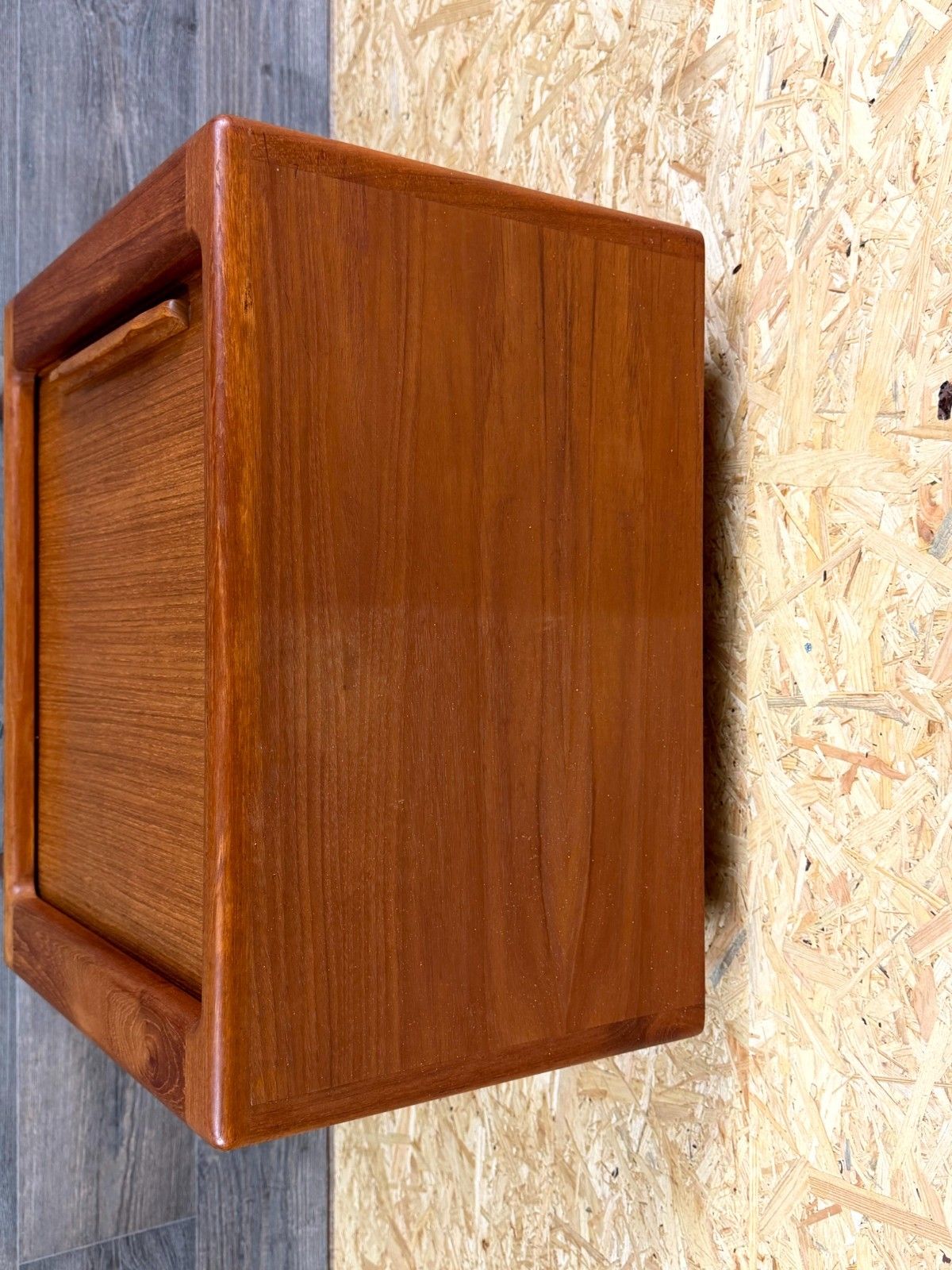 60s 70s Teak Sideboard Credenza Cabinet Danish Modern Design Denmark photo vinterior