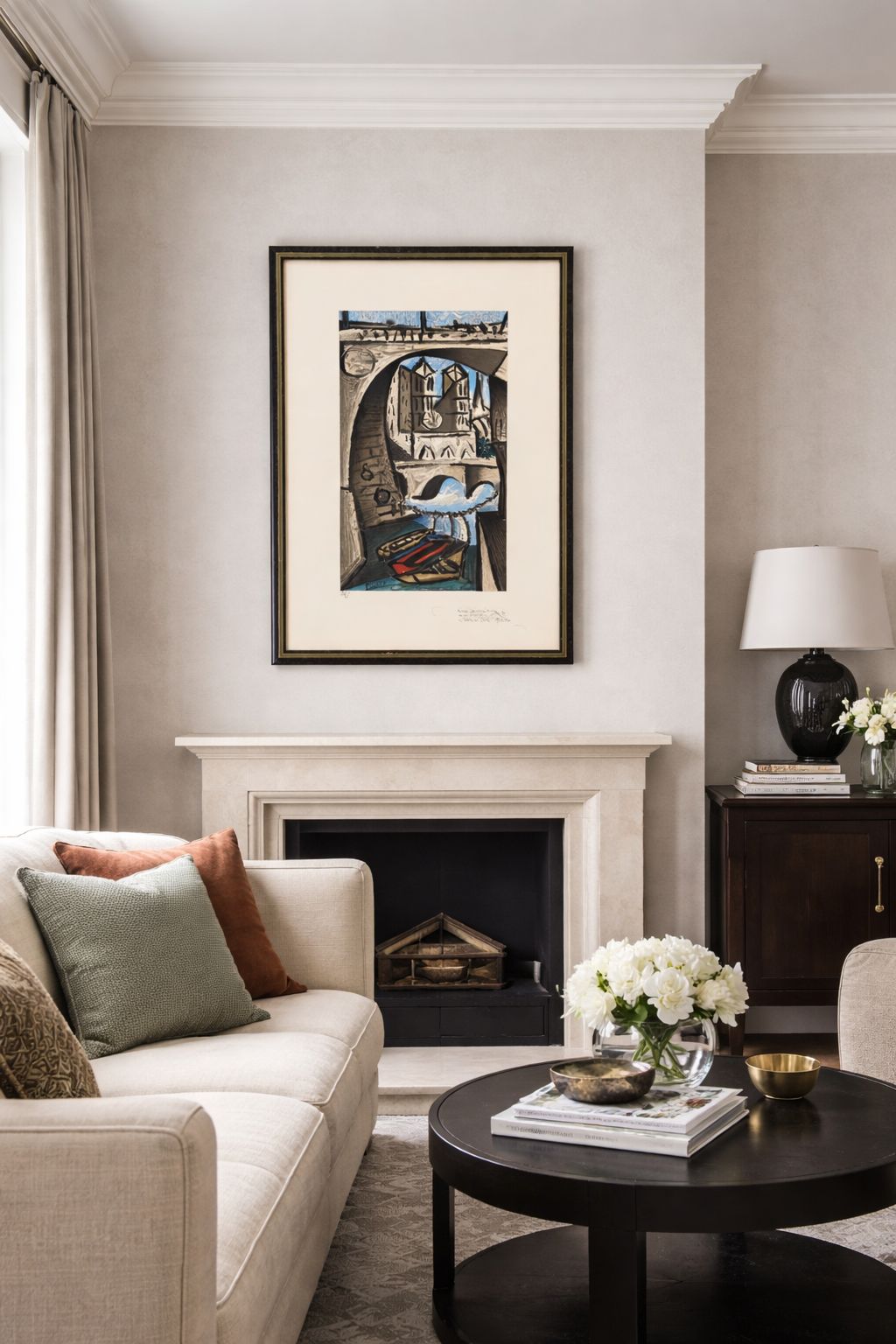 Pablo Picasso (D’après) – La Seine Et Notre Dame, Lithographie Ea, Mourlot Paris photo furniture