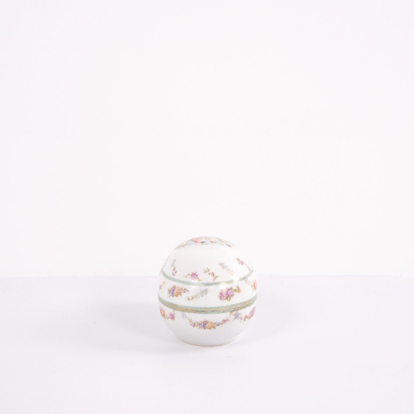 French Jewelry Box   Hand Painted Motif   1890s photo furniture