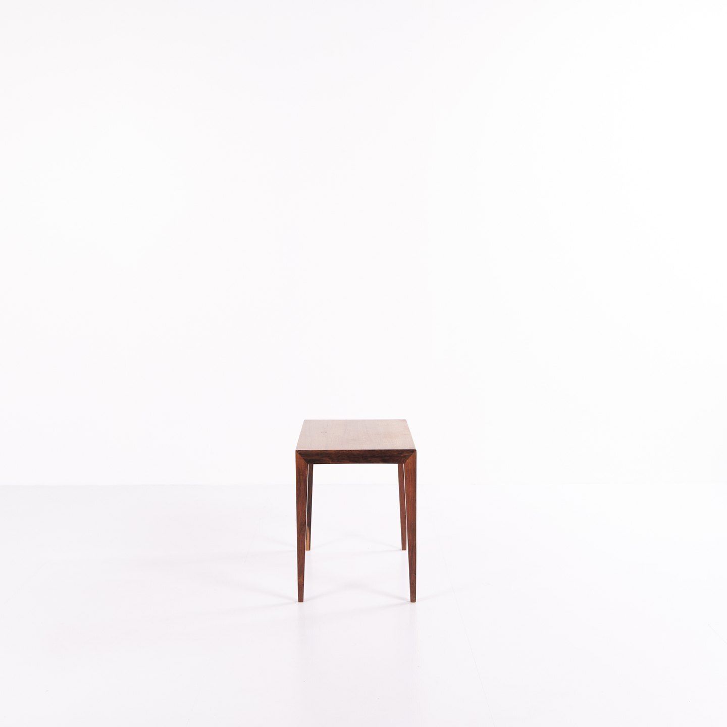 Side Table / Nightstand   Rosewood   Model 41b   Severin Hansen   Haslev Furniture Factory 1960s photo furniture