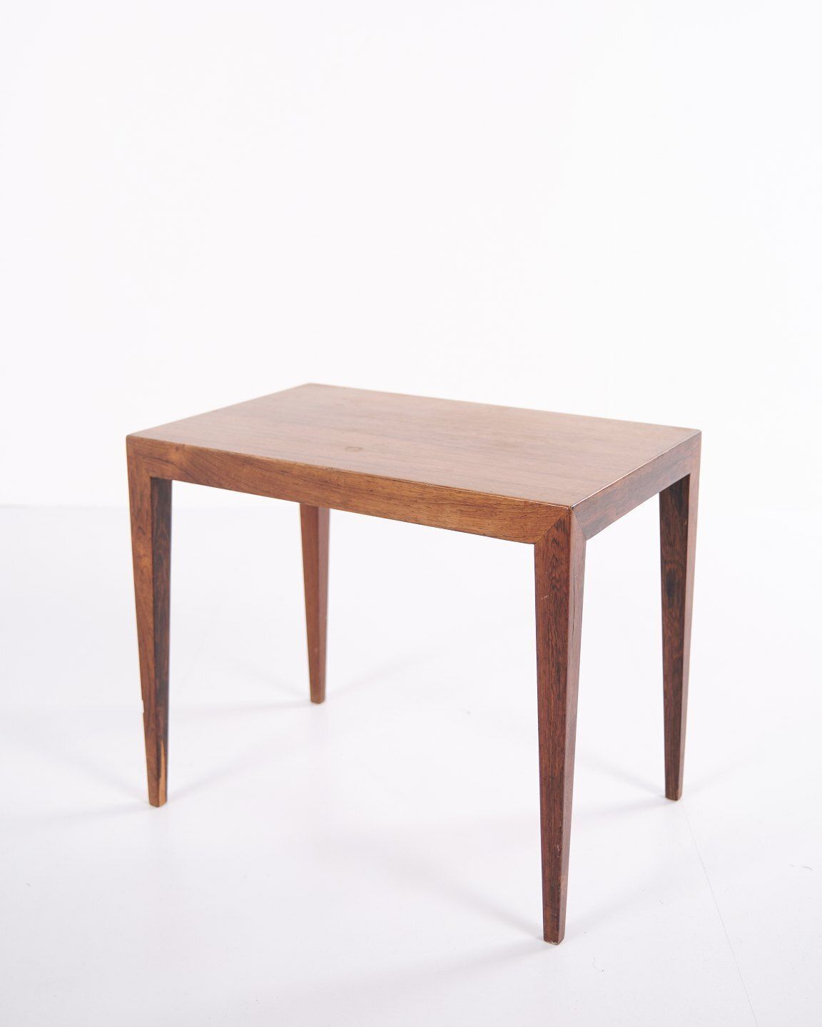 Side Table / Nightstand   Rosewood   Model 41b   Severin Hansen   Haslev Furniture Factory 1960s photo for sale