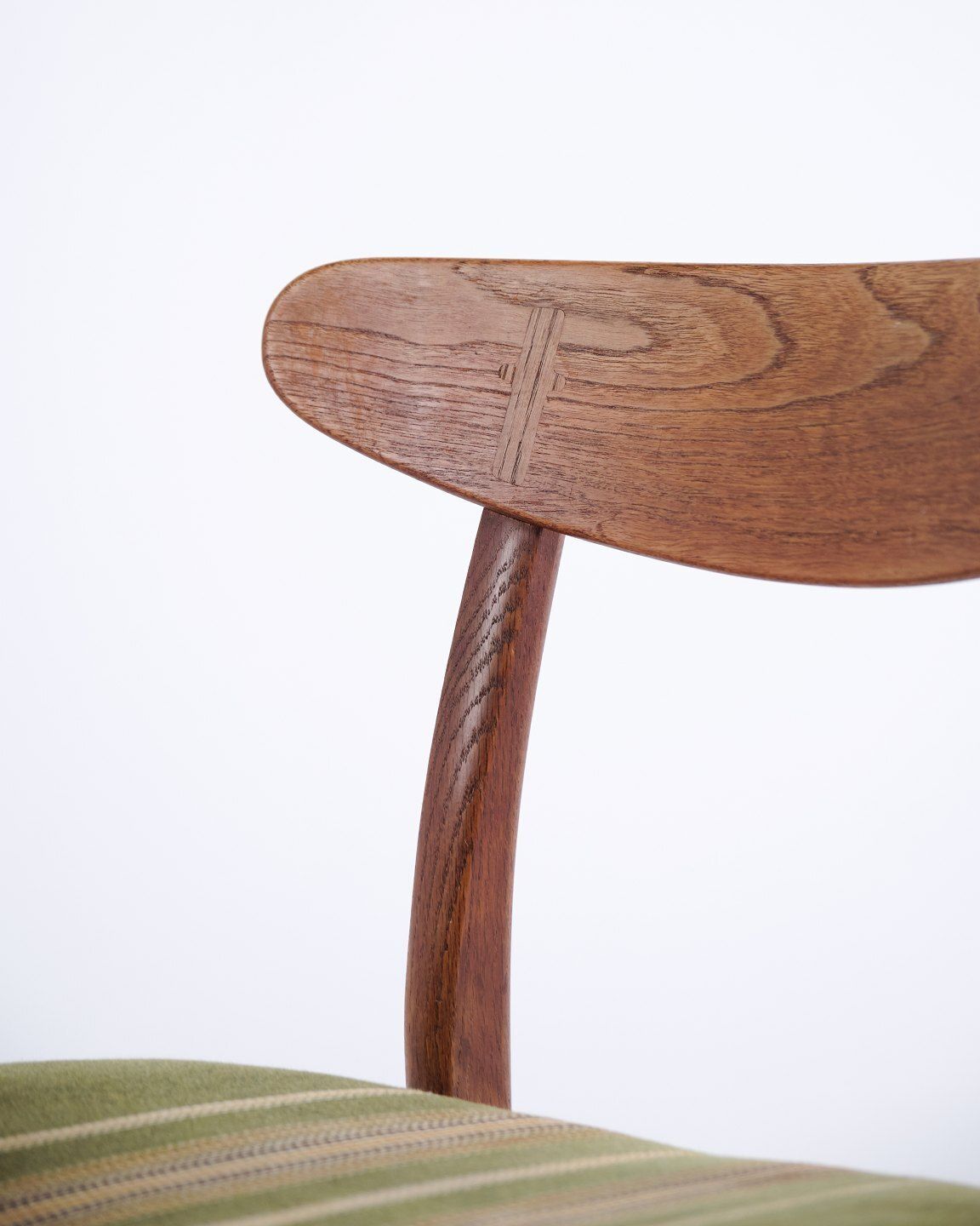 Set Of 6 Dining Chairs   Hans J. Wegner   Model Ch30   Teak & Oak   1950s photo vinterior