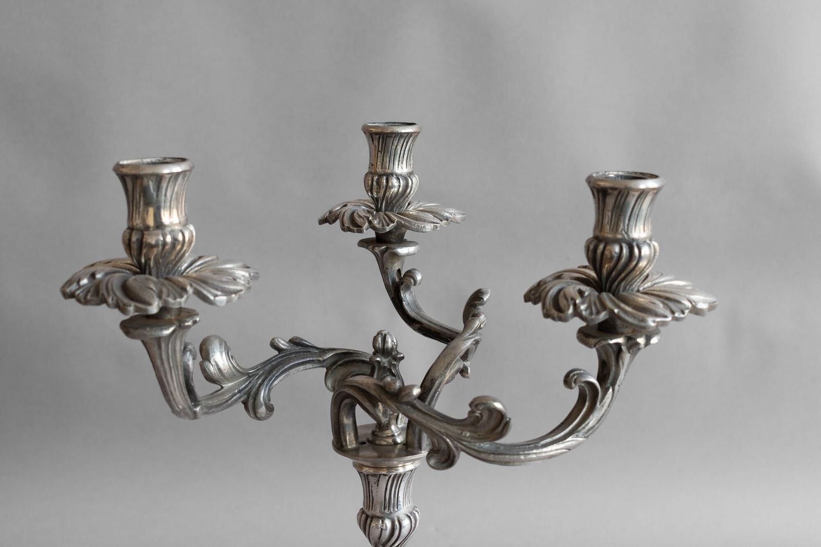 Candelabra Candelabra, 1930s, Silver Plated photo Home Decor