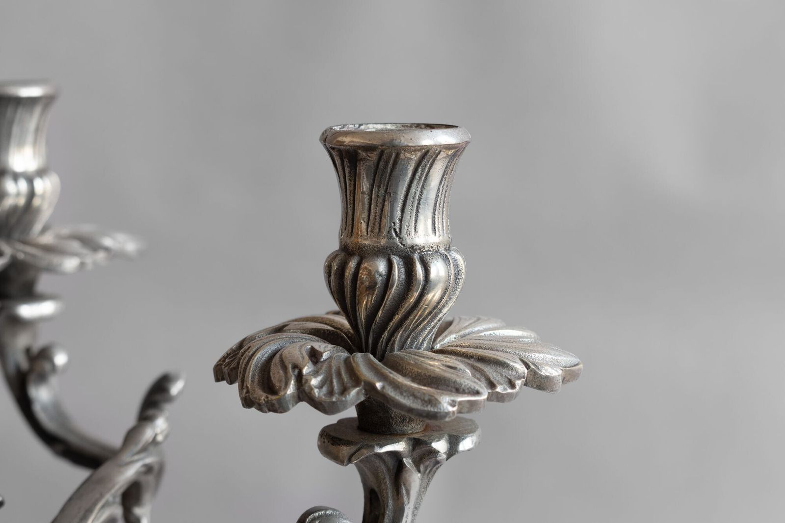 Candelabra Candelabra, 1930s, Silver Plated photo 160.0