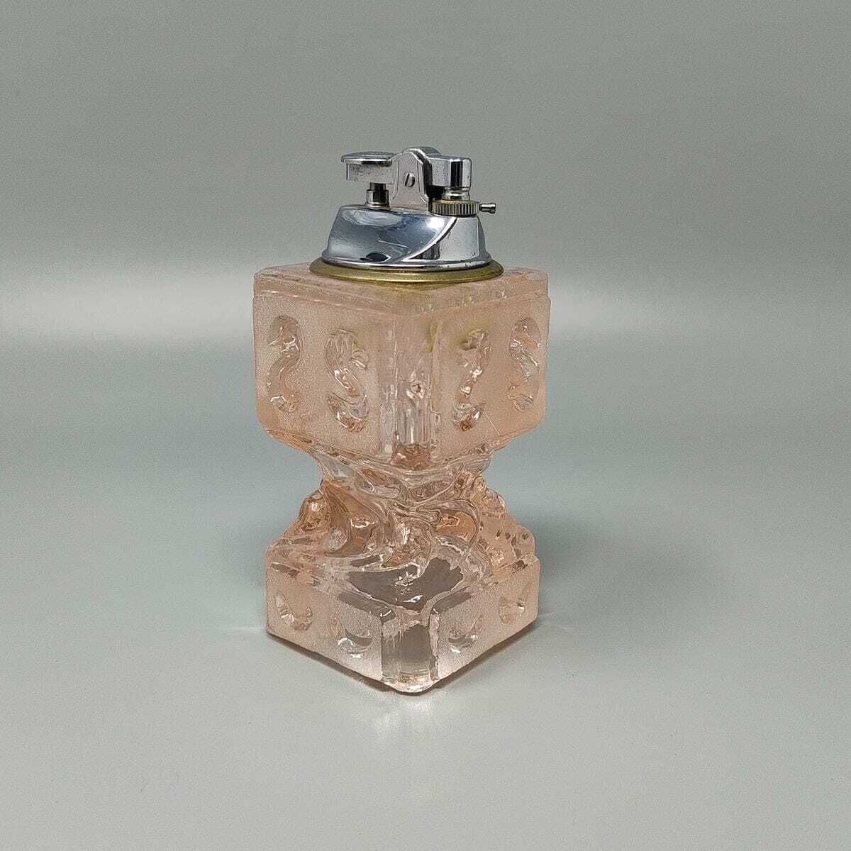 1970s Stunning Smoking Set By Antonio Imperatore In Murano Glass. Made In Italy photo vinterior