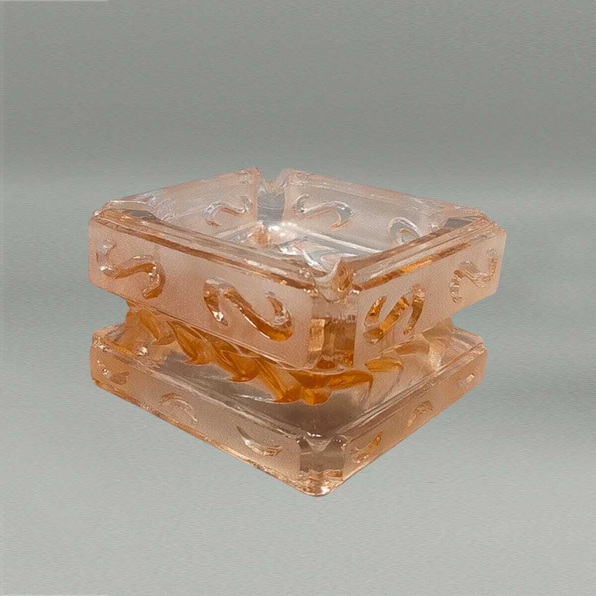 photo furniture 1970s Stunning Smoking Set By Antonio Imperatore In Murano Glass. Made In Italy