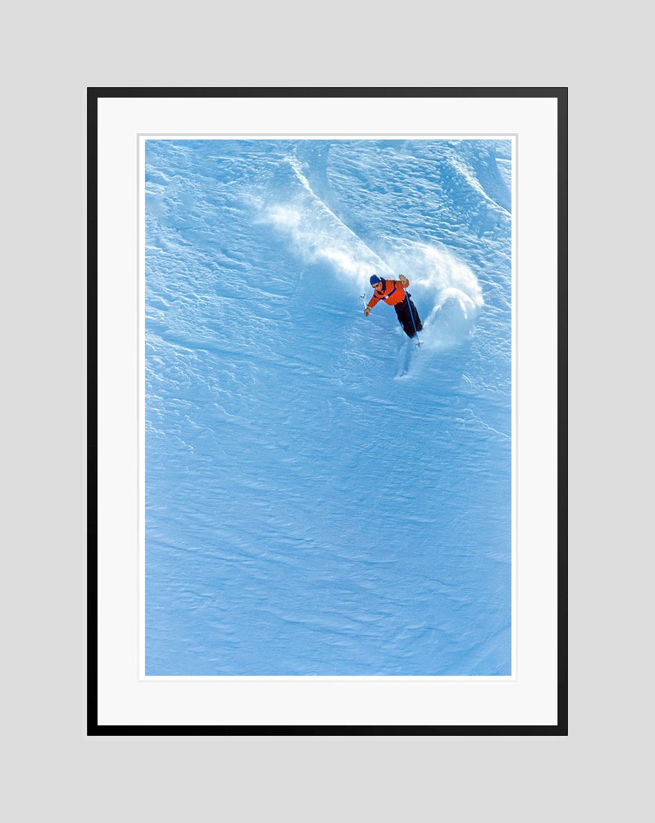 Toni Frissell 'Downhill All The Way' Archival Pigment Print Framed In Black photo furniture