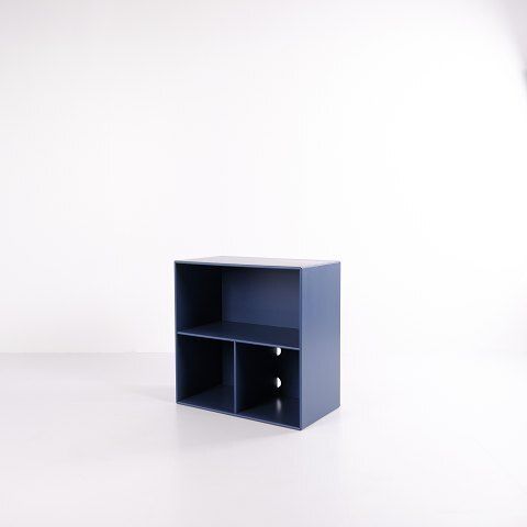 Montana Bookcase – Blue – 3 Shelves photo furniture