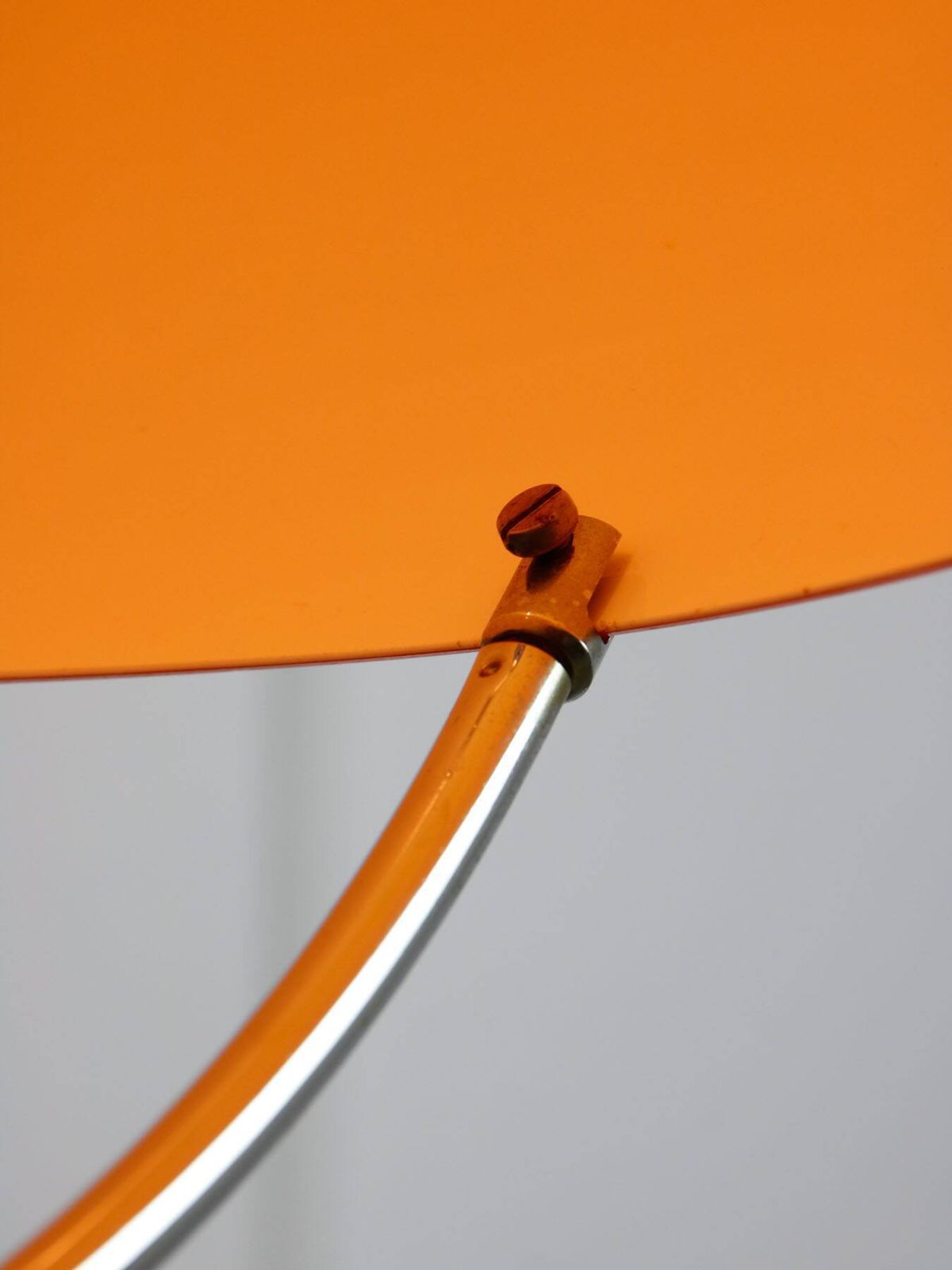 Space Age Orange Jolly Pendant Light By Guzzini, 1960s photo vintage