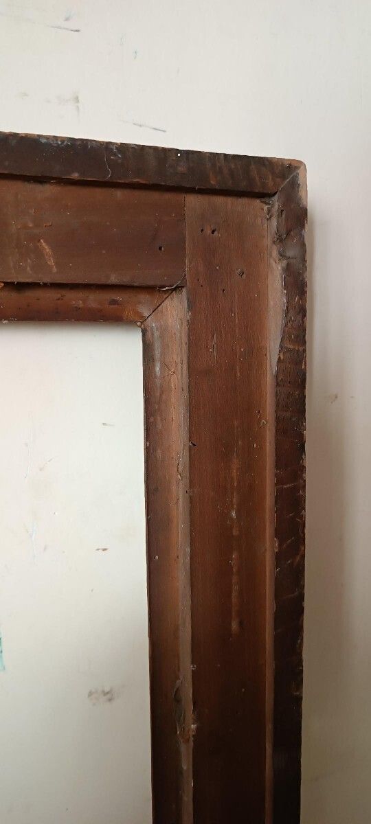 photo for sale Antique Lacquered And Gilded Frame From The Late 17th Century, Italy