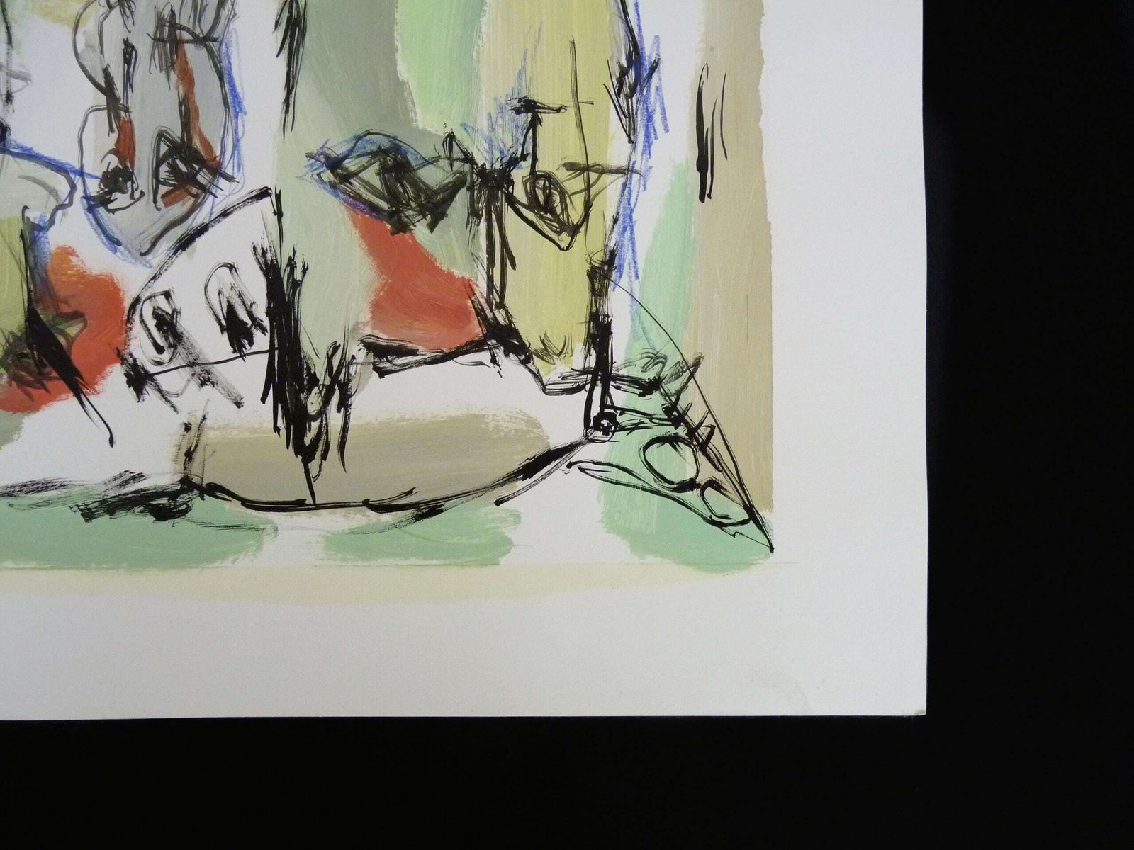Mixed Media, Art Brut/Figurative Art/Singular Art, Signed Kabian (Jean Baptiste), 50 X 65 Cm (19.68 X 25.59 In) photo buy