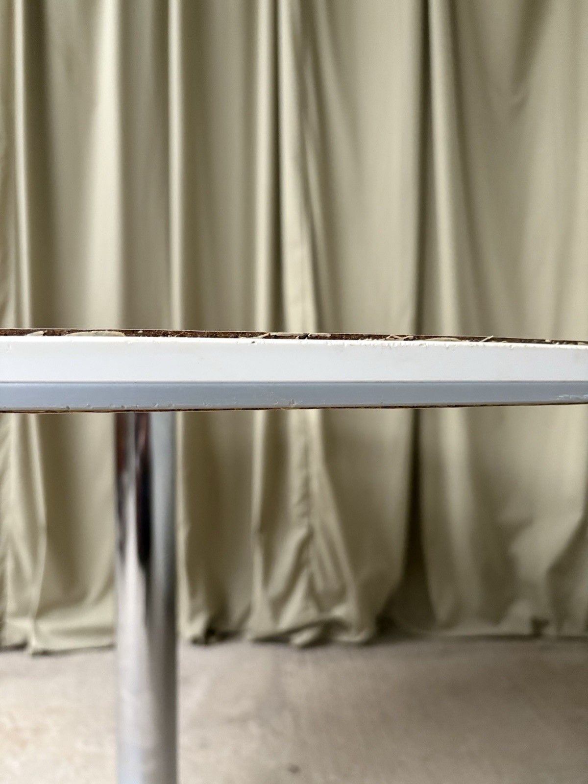 Vtg Late Mid Century Circular Modernist Dining Table Danish Retro R970 photo buy