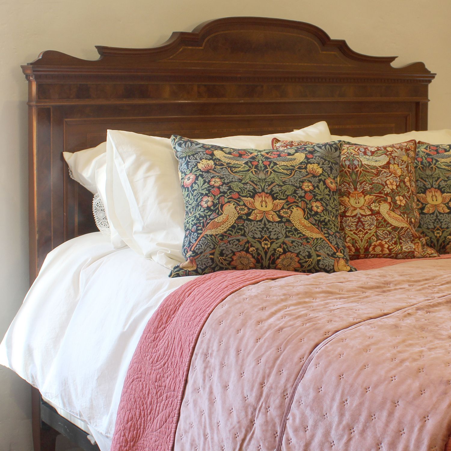 Ide French Mahogany Antique Bed photo Furniture