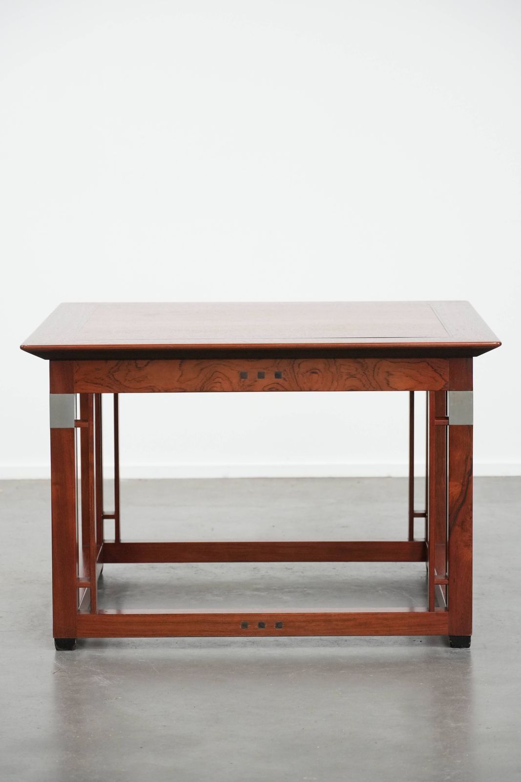 Vierkante Art Deco Bijzet /Salontafel Van Schuitema – In Nette Staat photo Meubels