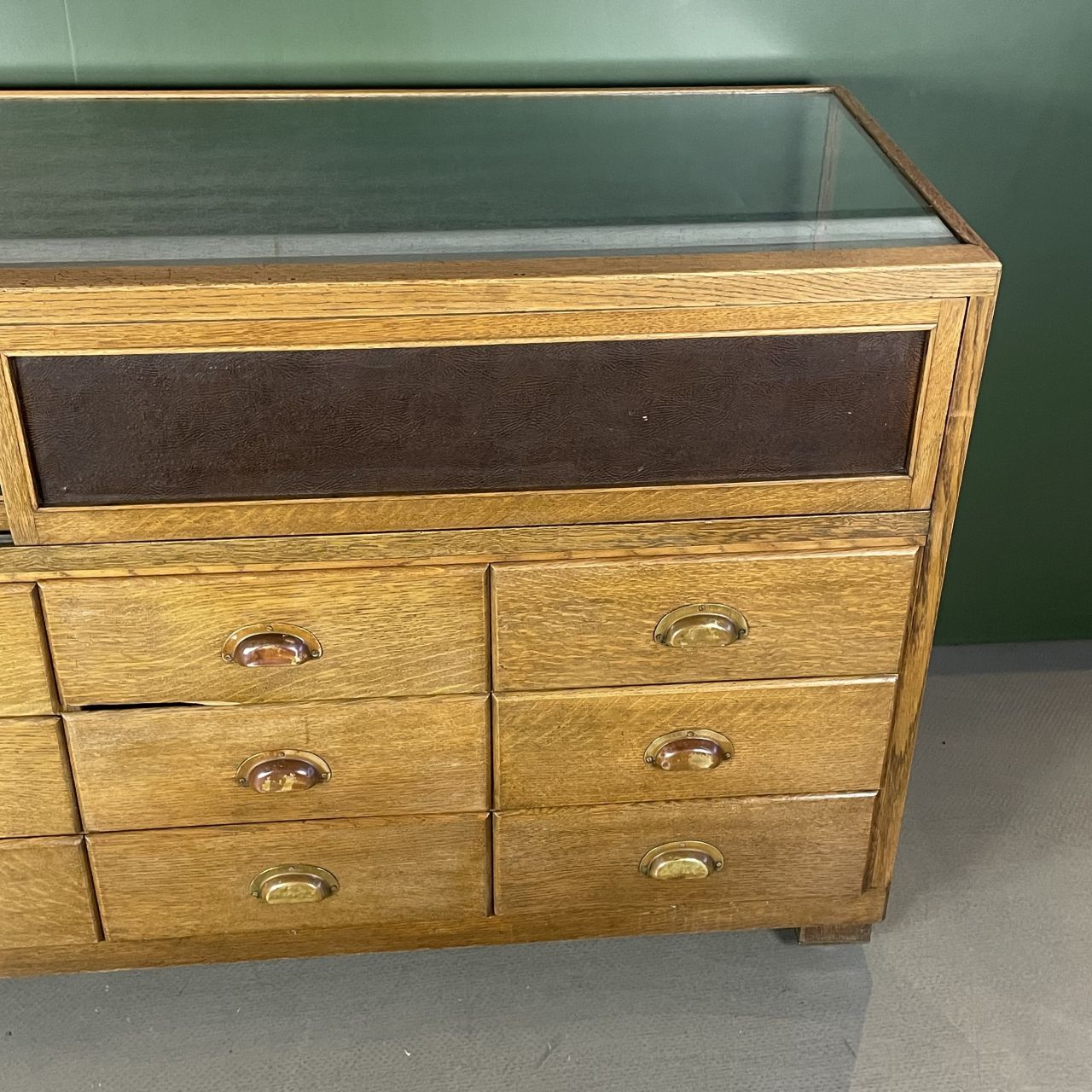 1930s 12 Drawer Shop Counter, Vintage photo vintage