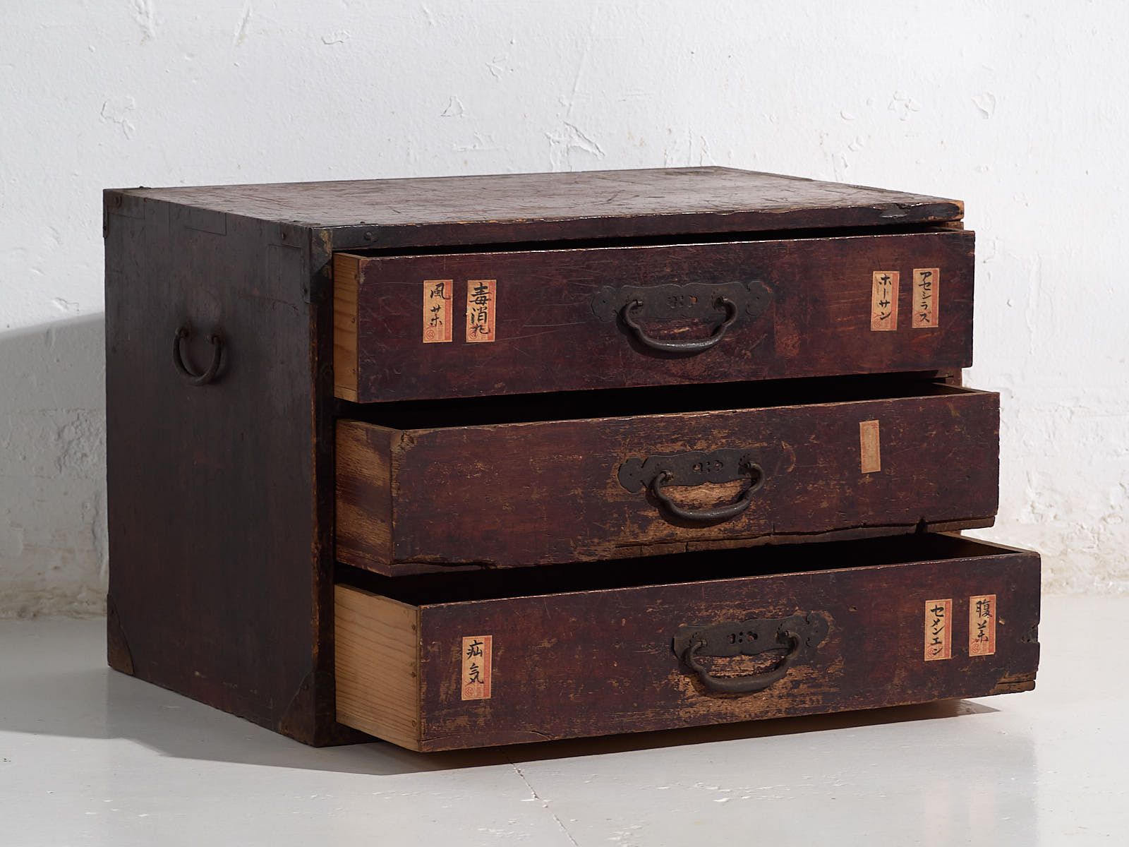 Antique Japanese Cedar Ko Dansu Drawer, Meiji Period (Ca. 1870 1900) #48 photo for sale
