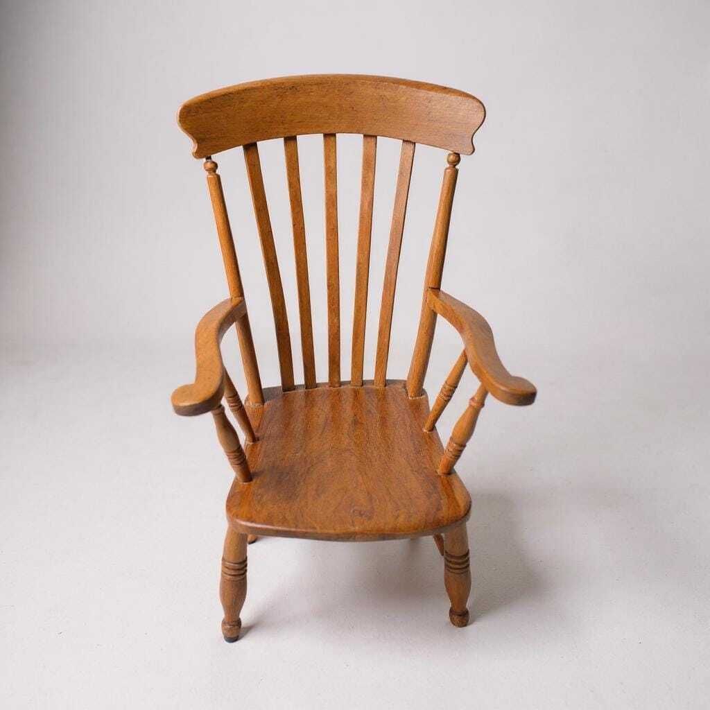 Antique Windsor Armchair, Victorian Elm & Beech Country Chair photo furniture