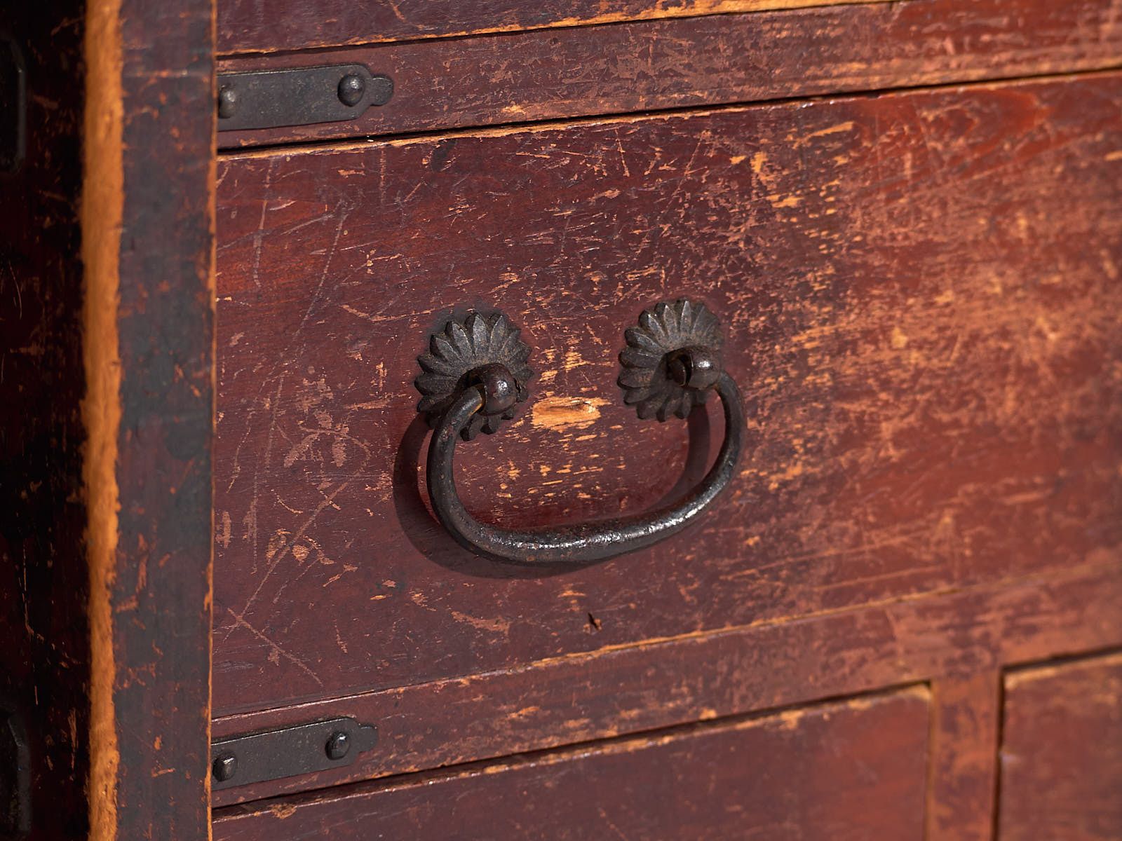 photo furniture Antique Japanese Cedarwood Merchant's Chest (Choba Dansu), Meiji/Taishō Period (C. 1890 1920) #45