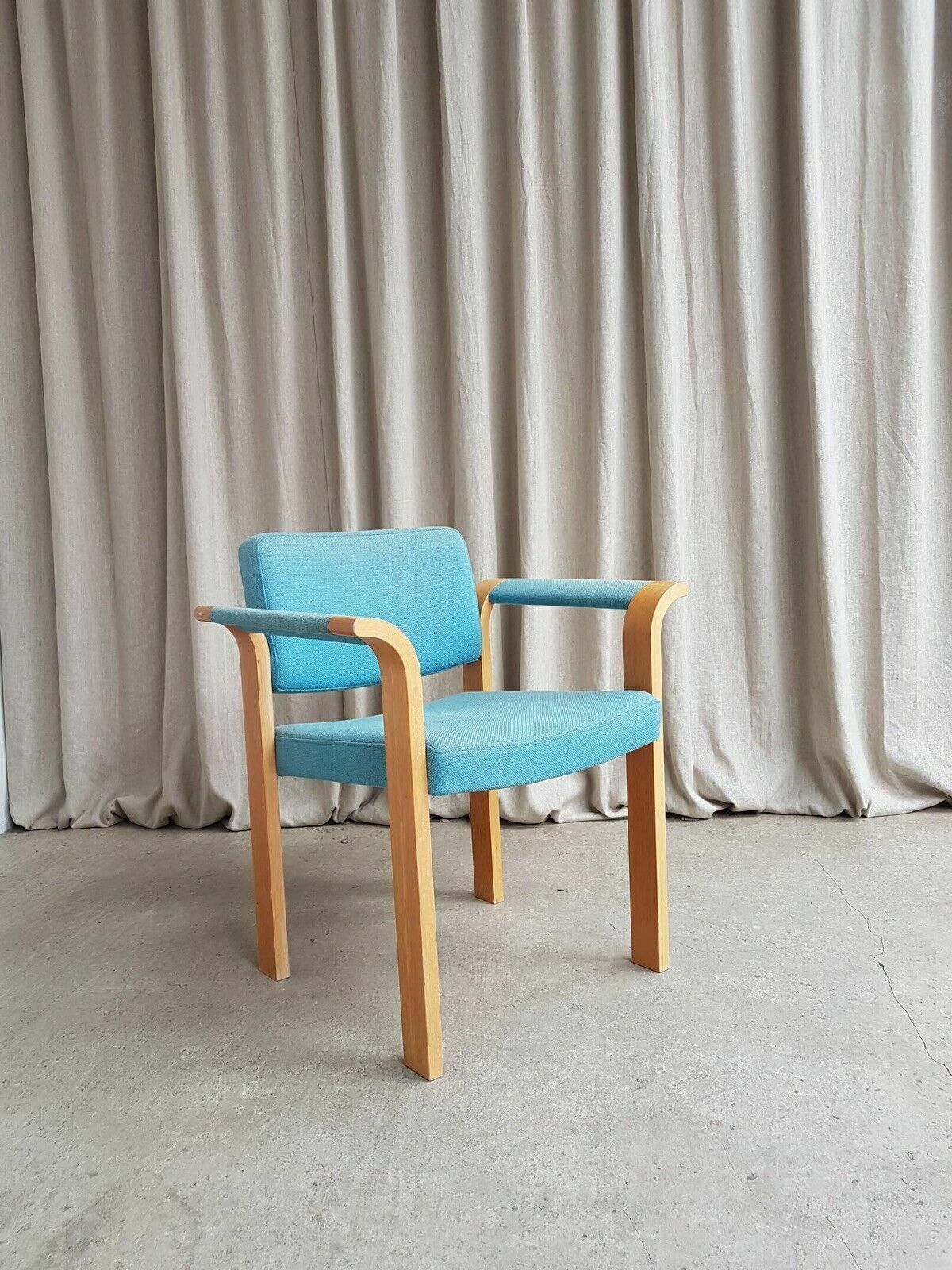 Vtg Late Mid Century Armchair Side Chair By Magnus Olesen Modernist Retro R123 photo buy