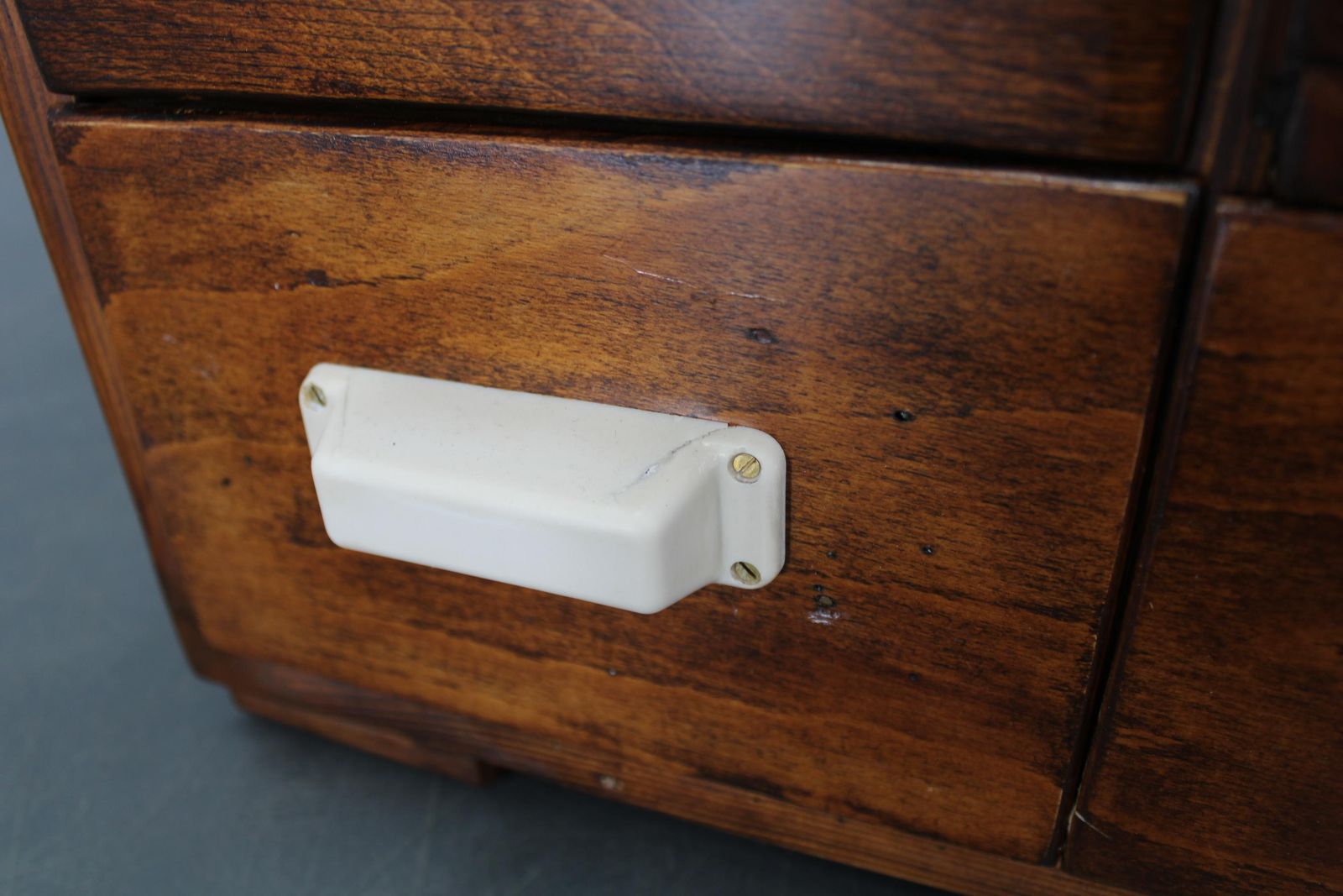 1707.0 1940s Czechoslovak Industrial Bank Drawer Cabinet photo