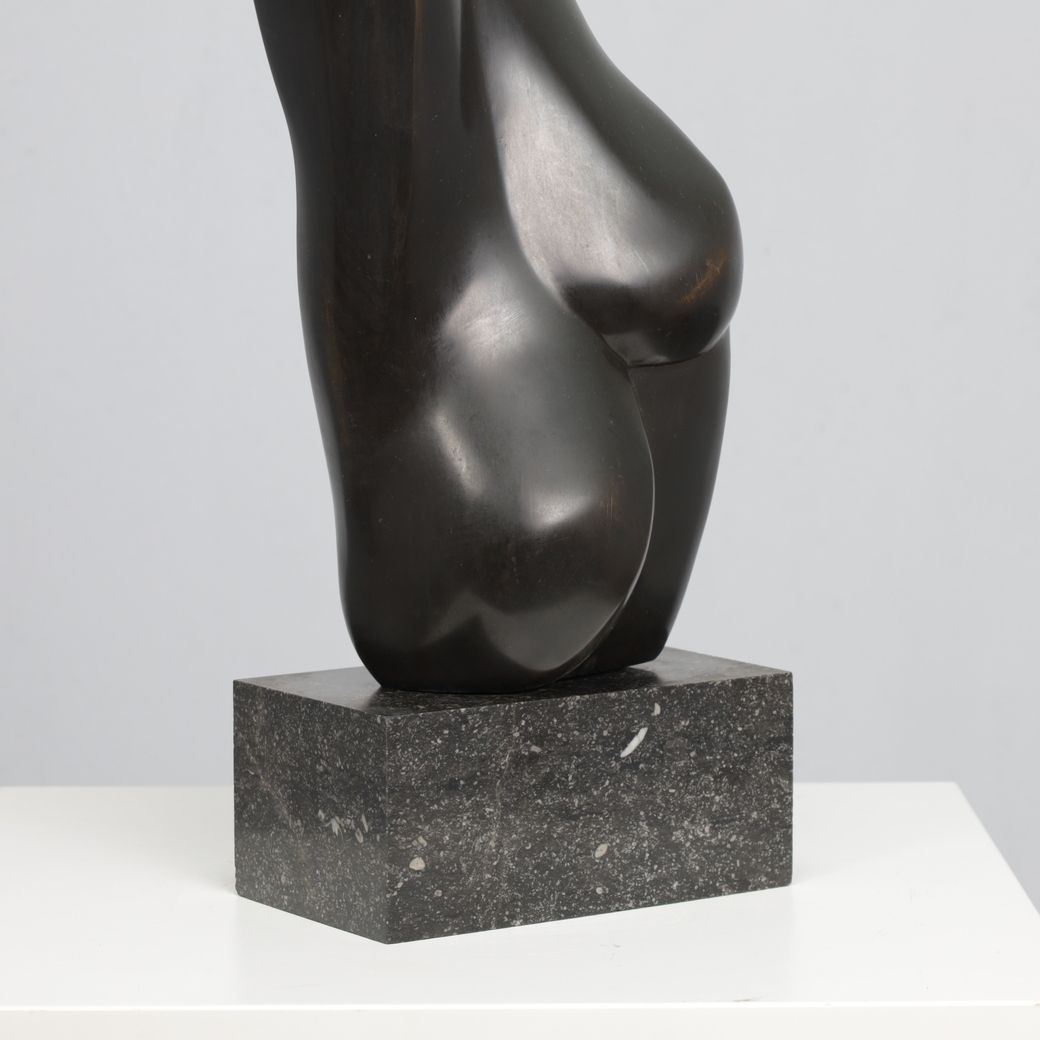 Bronze Woman Figure Sculpture By Francine Govers, Netherlands, 1990s photo vinterior