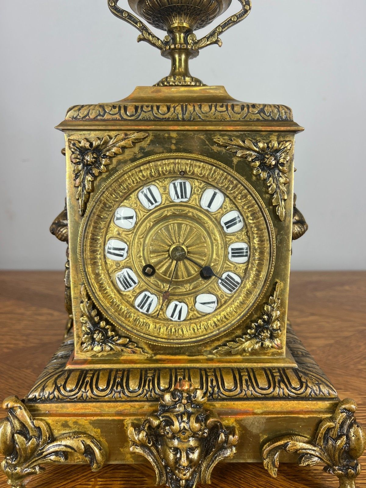 Clock Vintage French Style Clock Garniture With Candelabras Lot 4661 photo 599.0