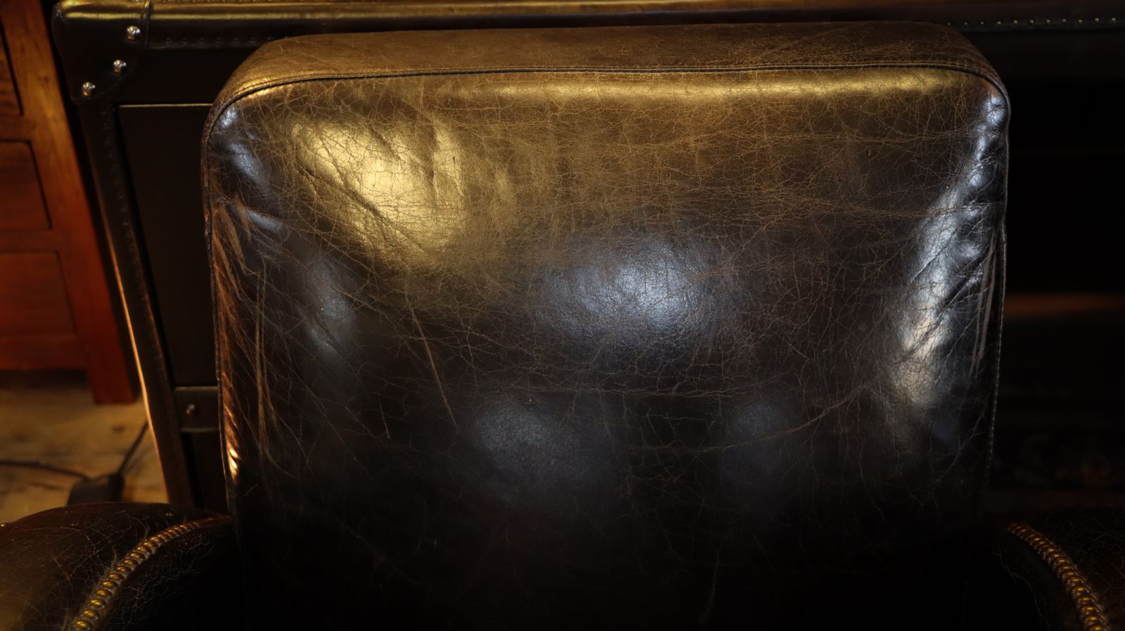 Sublime Pair Timothy Oulton Rockefeller Leather Armchairs Cigar Club Rare photo buy