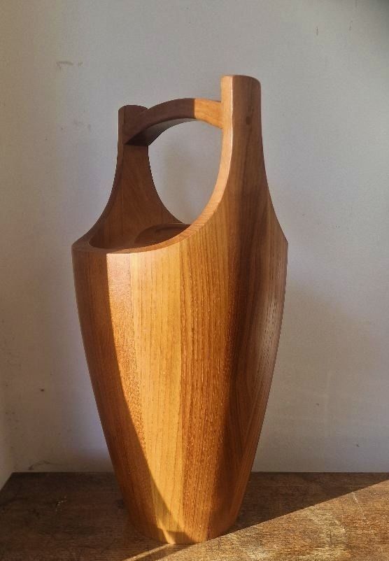Teak Congo Ice Bucket By Jens Quitsgaard For Dansk Designs, 1954 photo furniture
