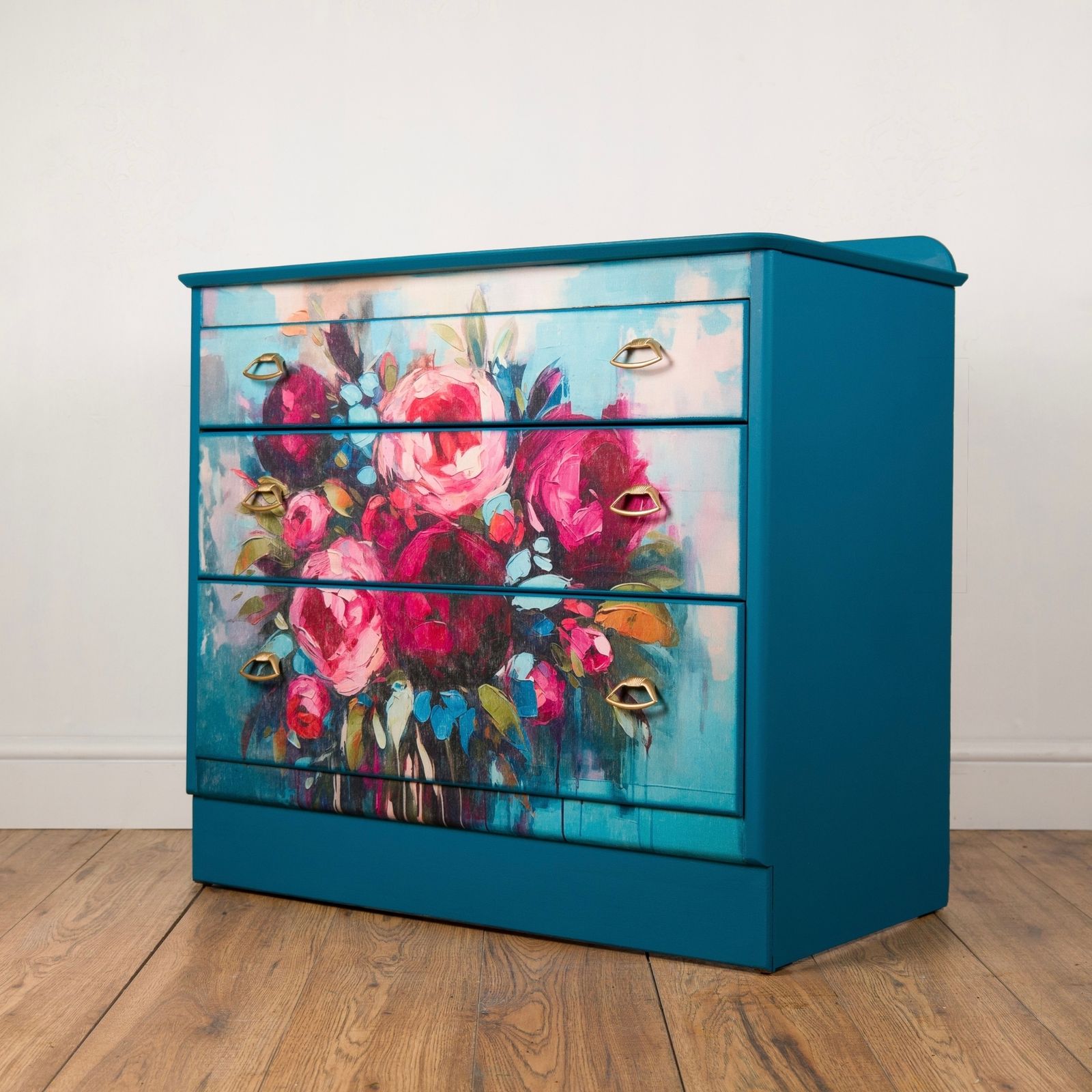 Upcycled Mid Century Lebus Chest Of Drawers